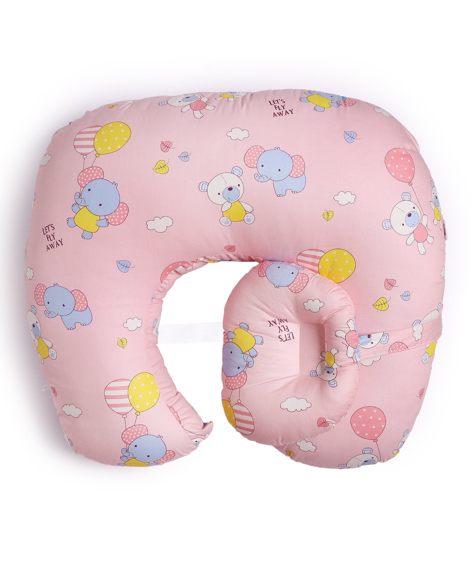 Fly Away Extra Large Nursing and Feeding Pillow Pink
