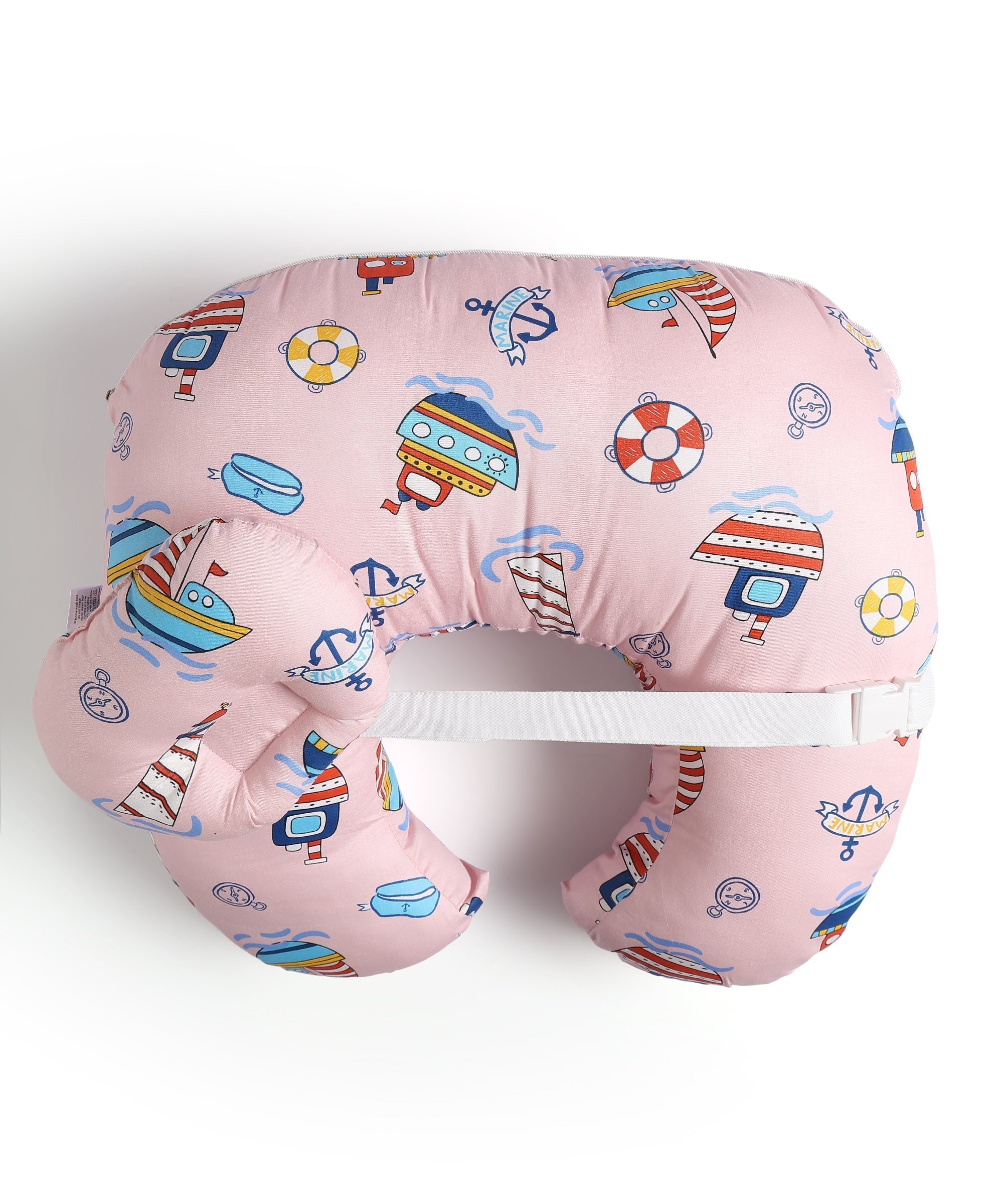 Mini Mariners Extra Large Nursing and Feeding Pillow Pink