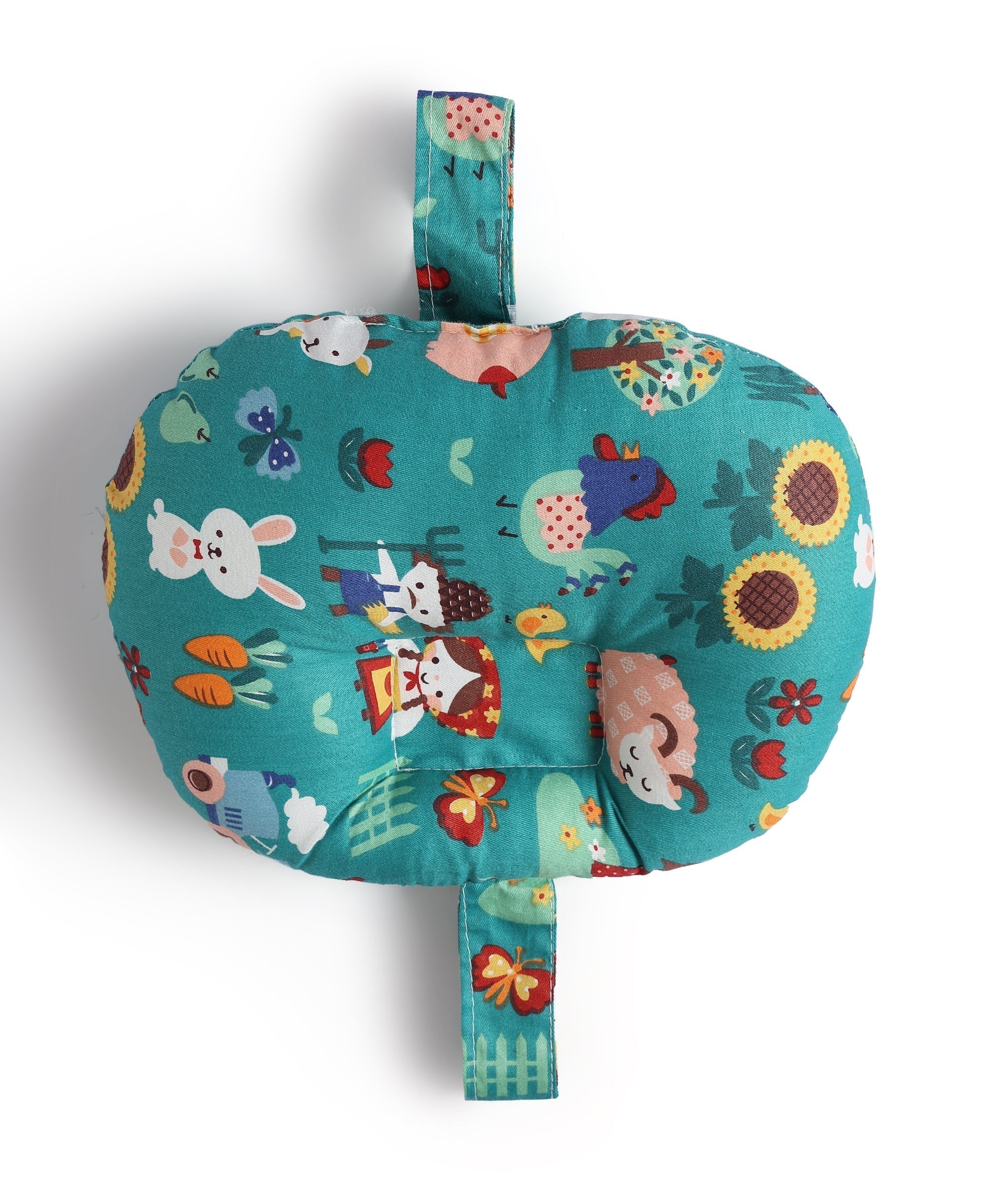 My Little Farm Extra Large Nursing and Feeding Pillow Teal