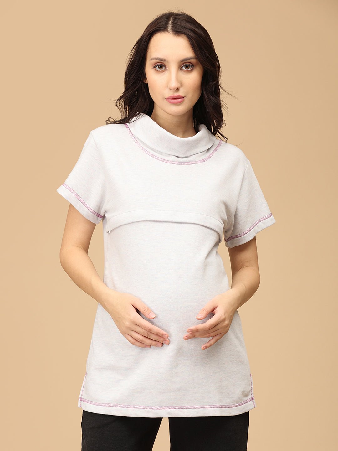 Fabled Fantasia Maternity and Nursing Sweatshirt Multi