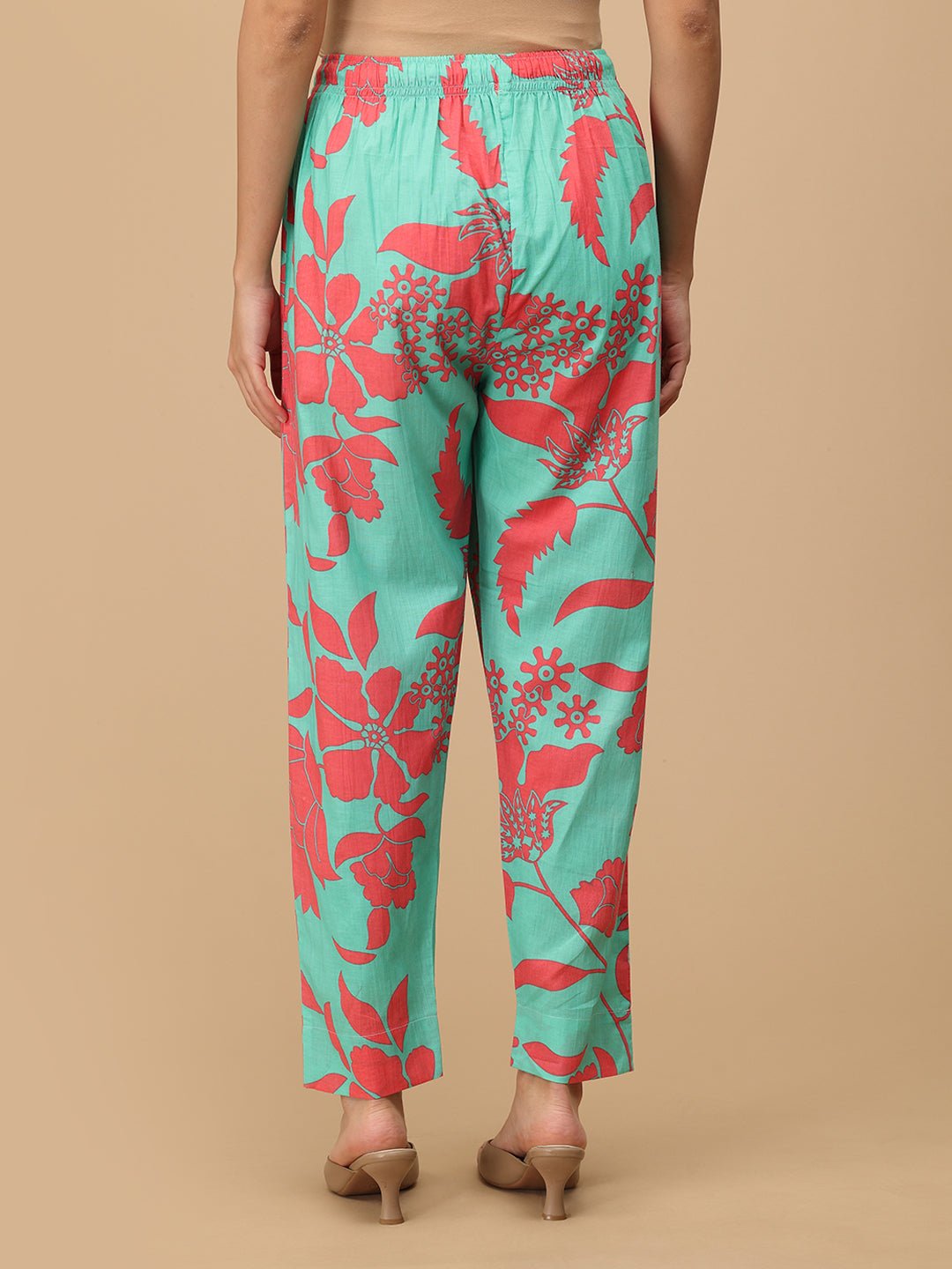 Flora-licious Mint Maternity and Nursing Co Ord Set Aqua
