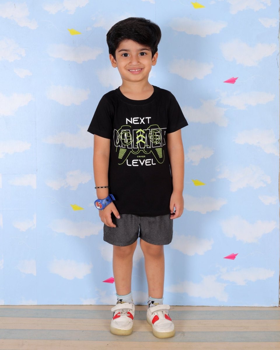 Gamer Boys T-Shirt And Shorts Set