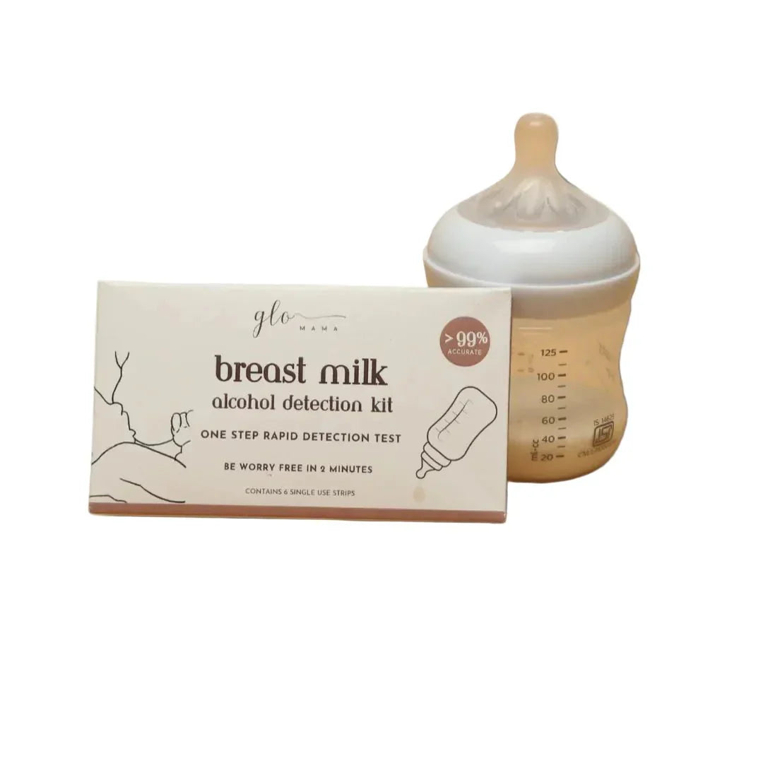 GLO Mama Breast Milk Alcohol Detection Kit Clinically Tested Test Strips GM 6
