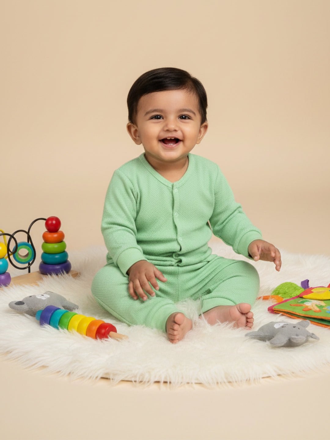 Green Infant Set