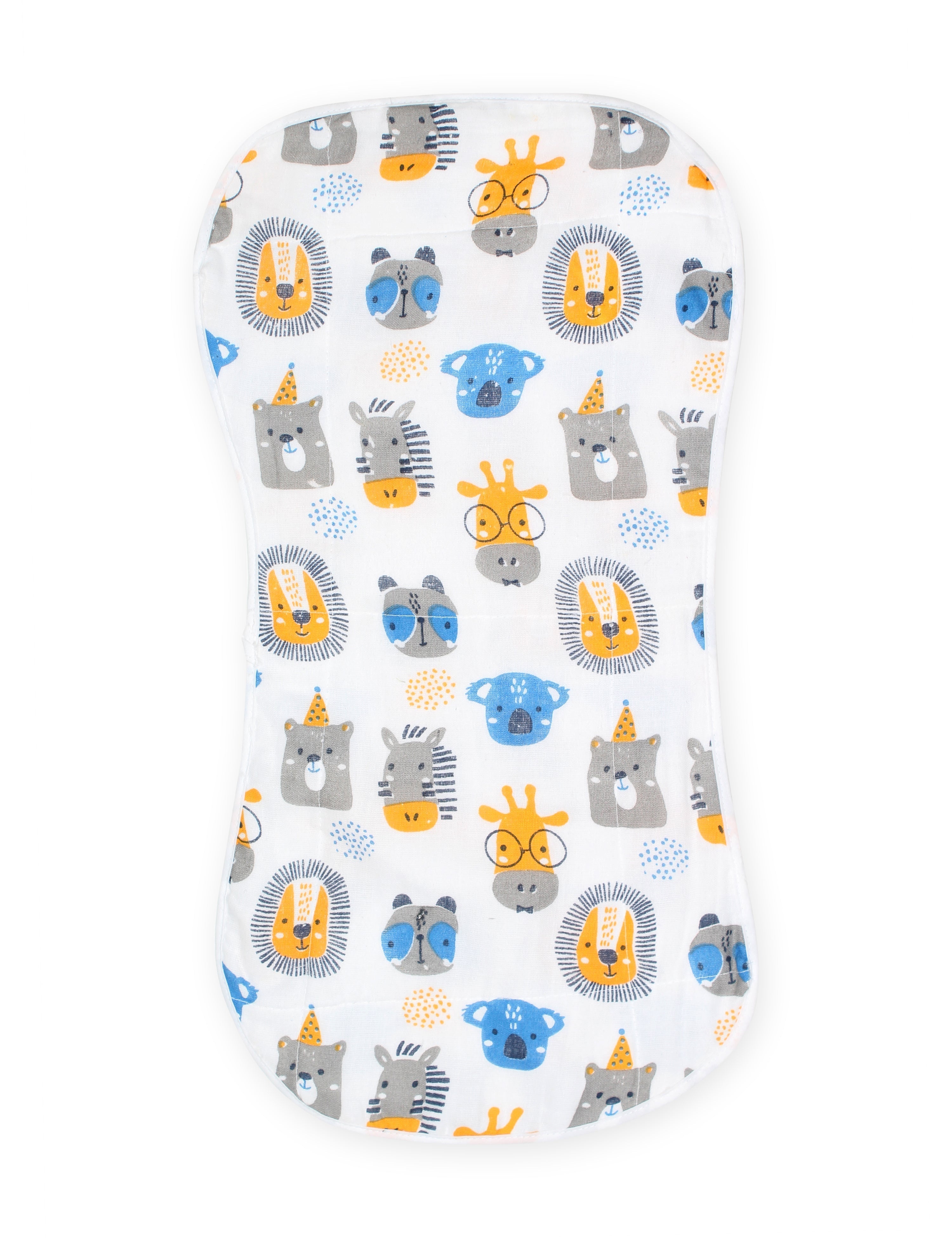 Guess The Animal Muslin Burp Cloth For Babies