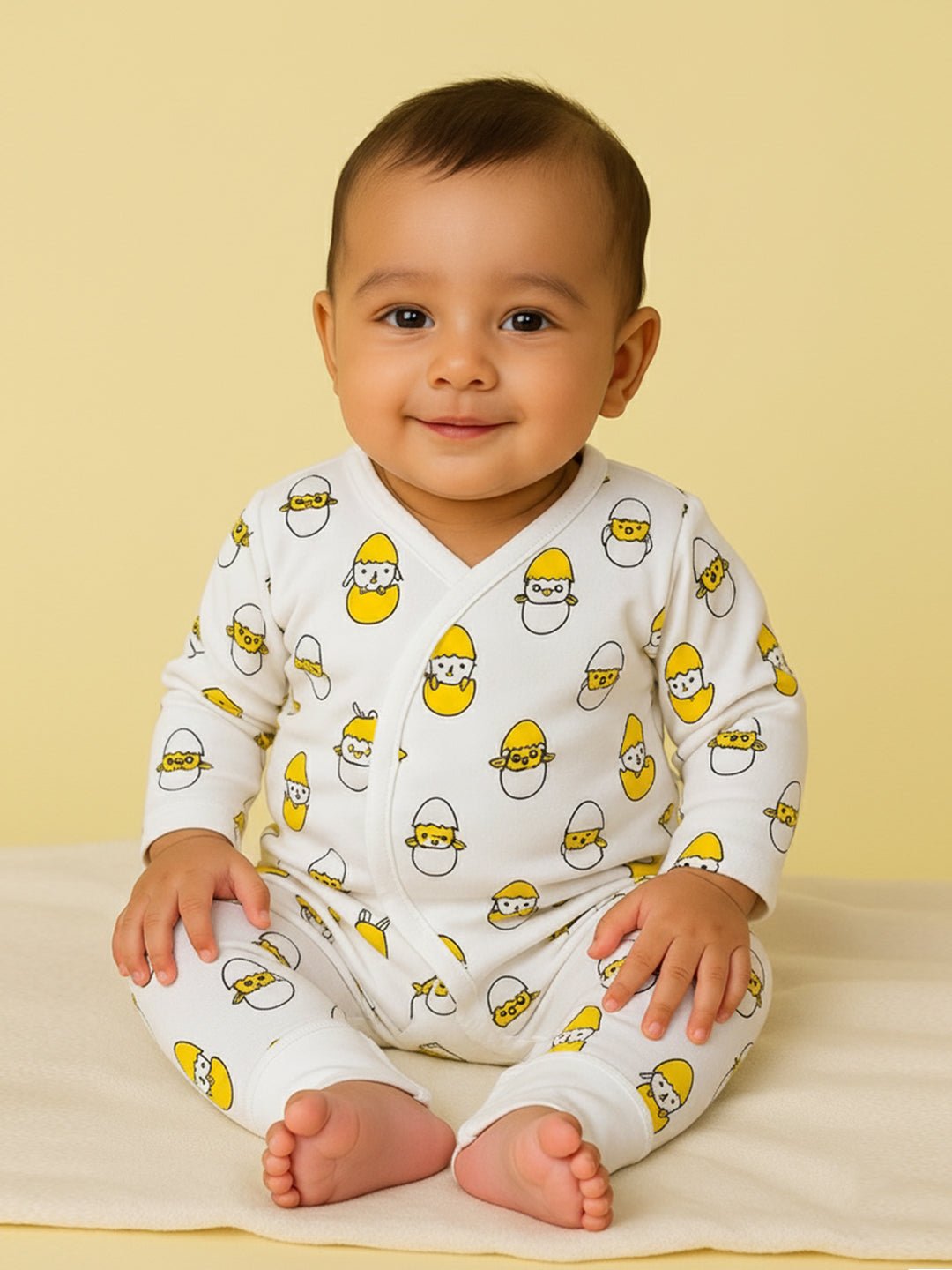 Wild & Cozy Edit Infant Jabla Style Romper