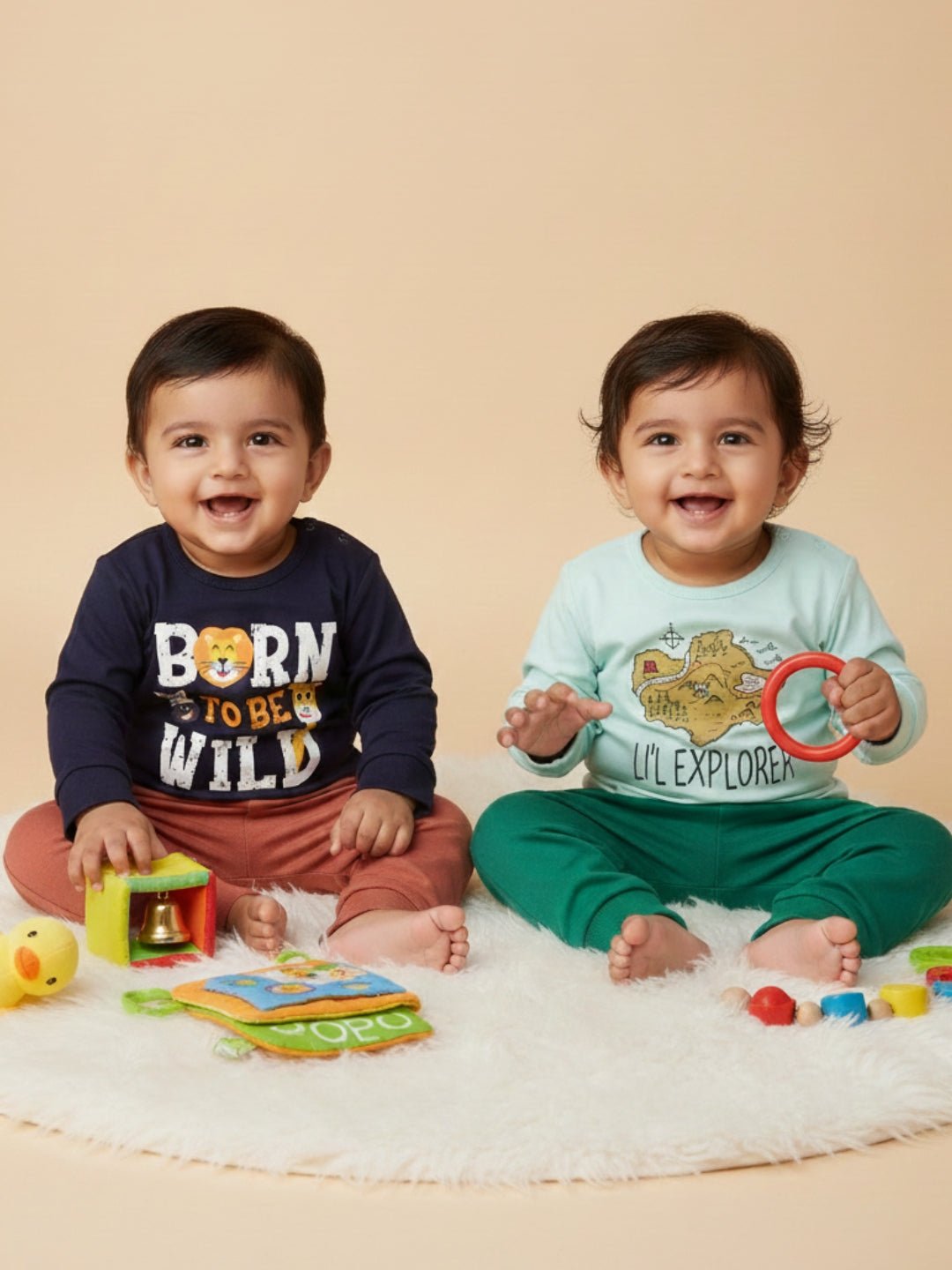Born To Be Wild Little Explorer Infant Set Combo 2-Pack
