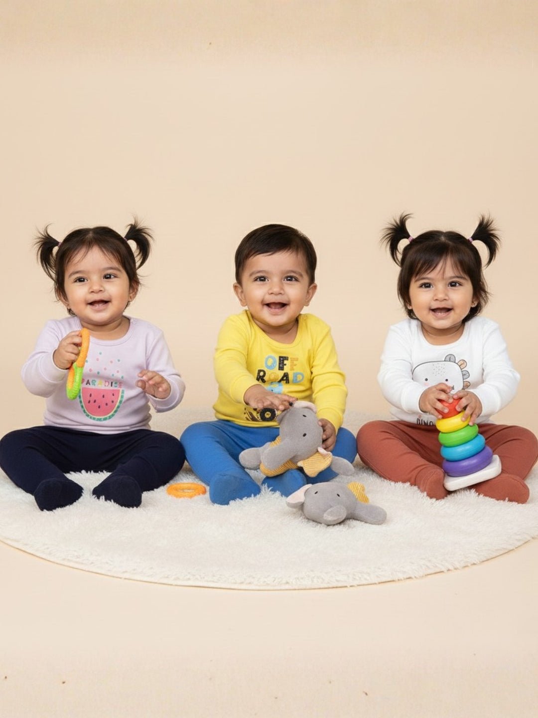 Dino-Mite Paradise & Off Road Infant Set Combo 3-Pack