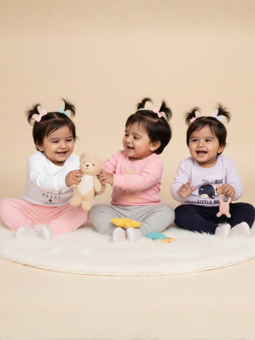 Little Princess Merry And Bright Dream Big Infant Set Combo 3-Pack