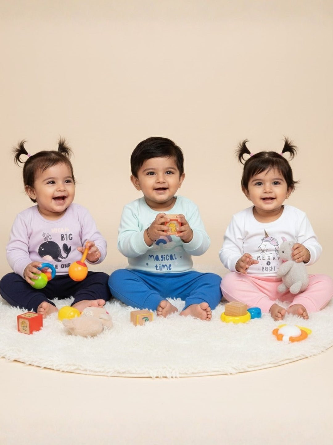 Magical Time Merry And Bright Dream Big Infant Set Combo 3-Pack