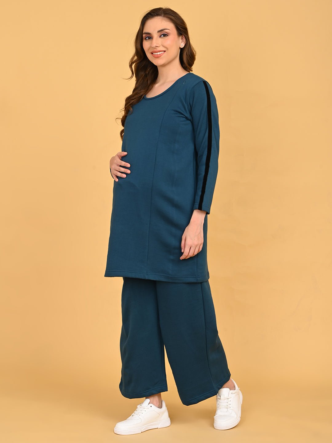Keepin’ It Teal Maternity and Nursing Loungewear Set Teal