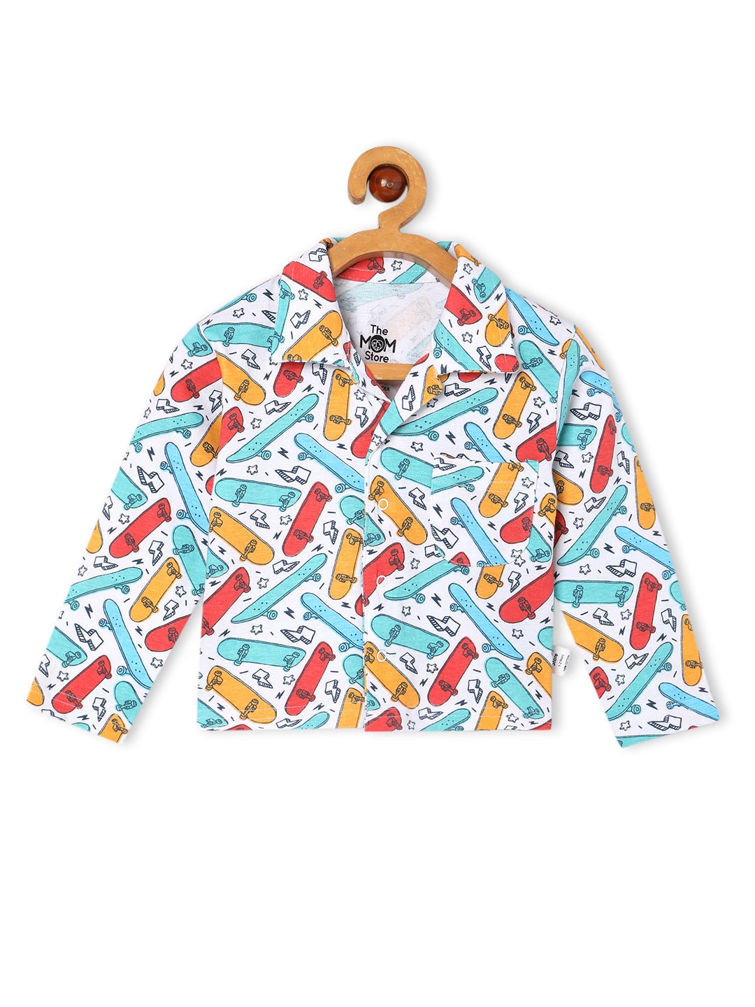 Ready To Skate & Robo Club Pajama Set For Kids