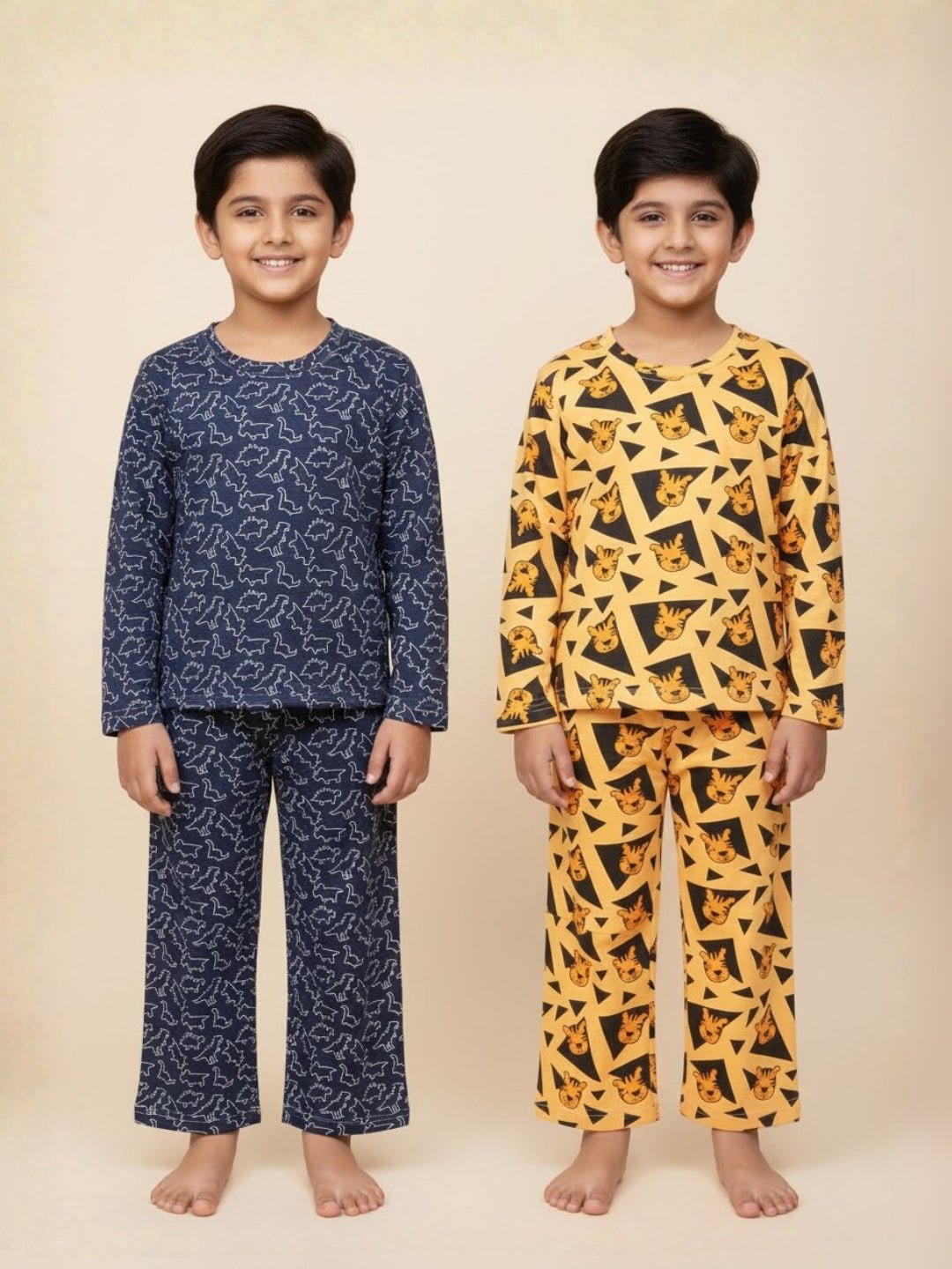 Tiger Tales and Dinos Rule Kids Pajama Set