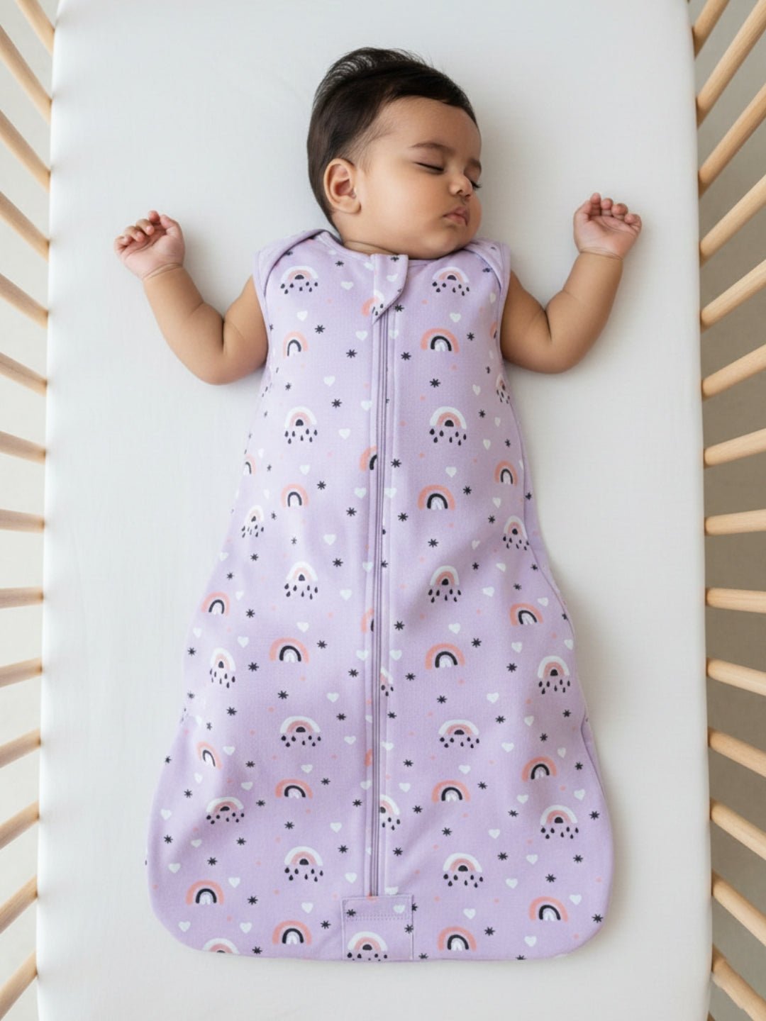 Lavender Twinkle 1 PC Kids Cotton Baby Sleeping Bag