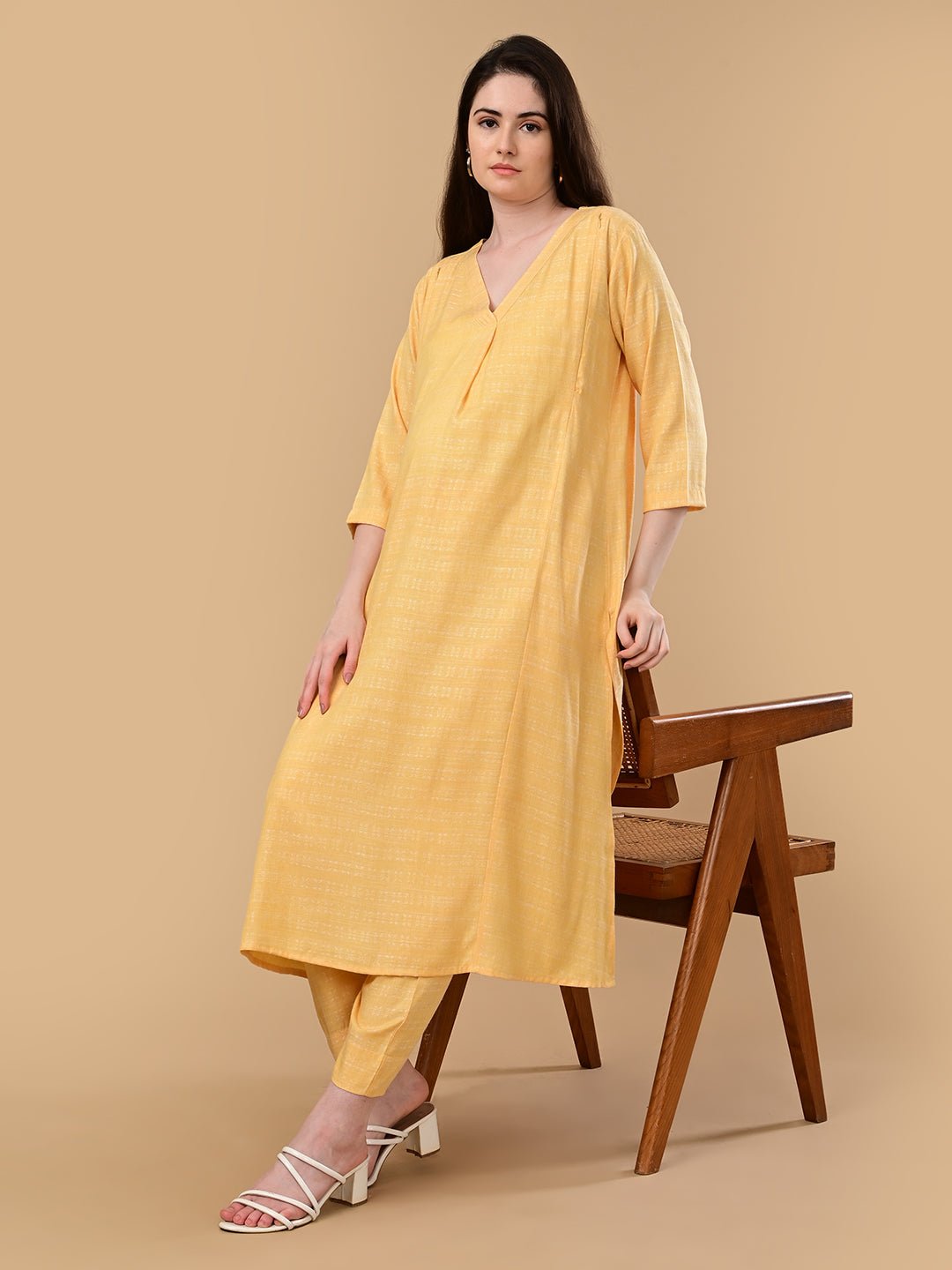 Lemon-Aid Maternity and Nursing Co Ord Set Yellow