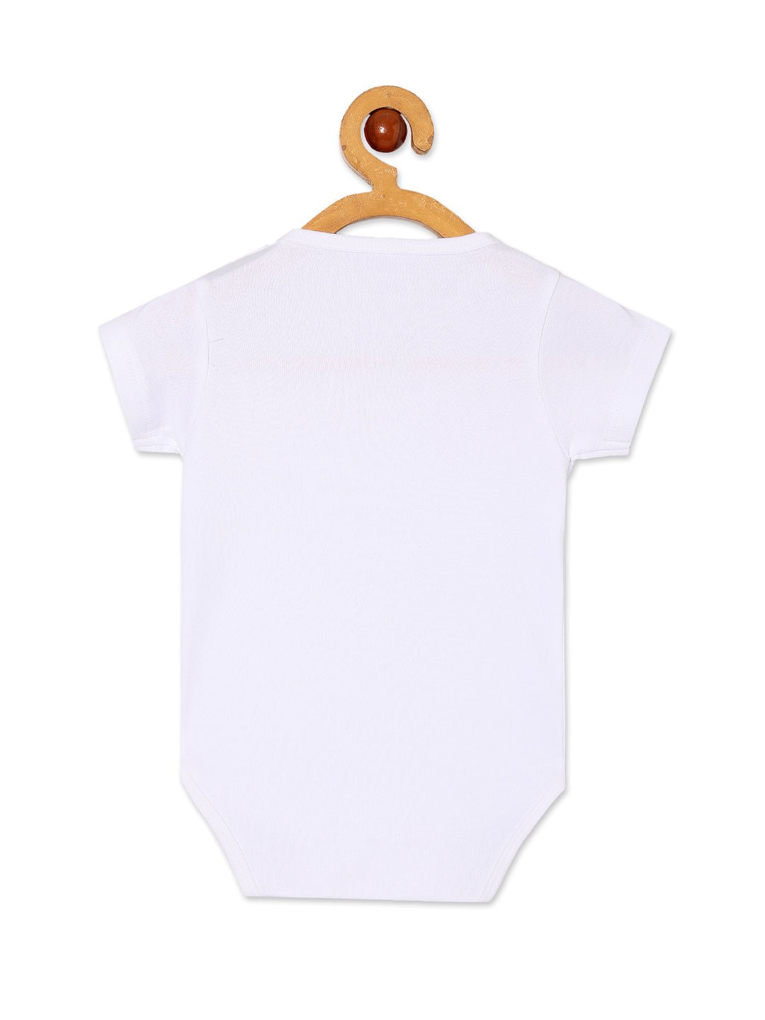 Little But Loud Baby Onesie White