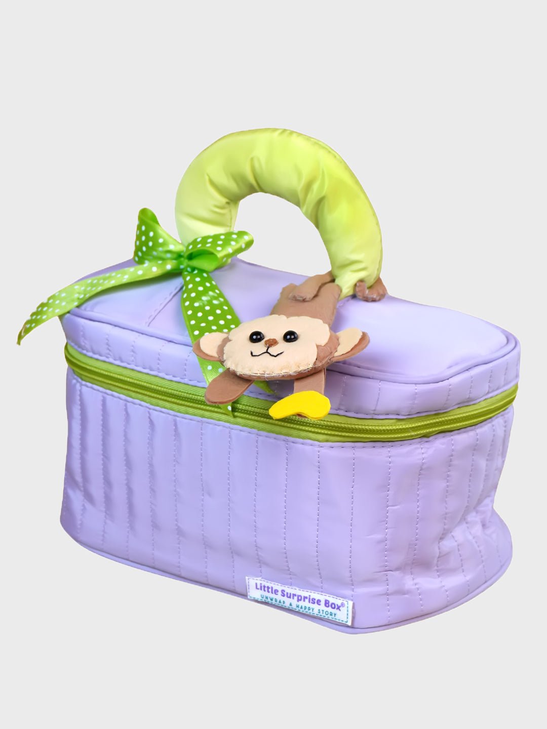 Blue Monkey 13 PCS Newborn Baby Boy Gift Box With Pouch And Toy