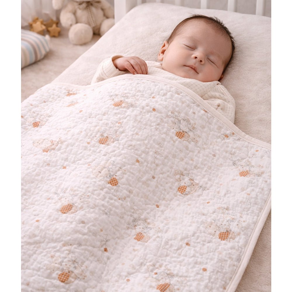 Berry Woodland 1 PC Kids Organic Cotton Hooded Winter Wrapper