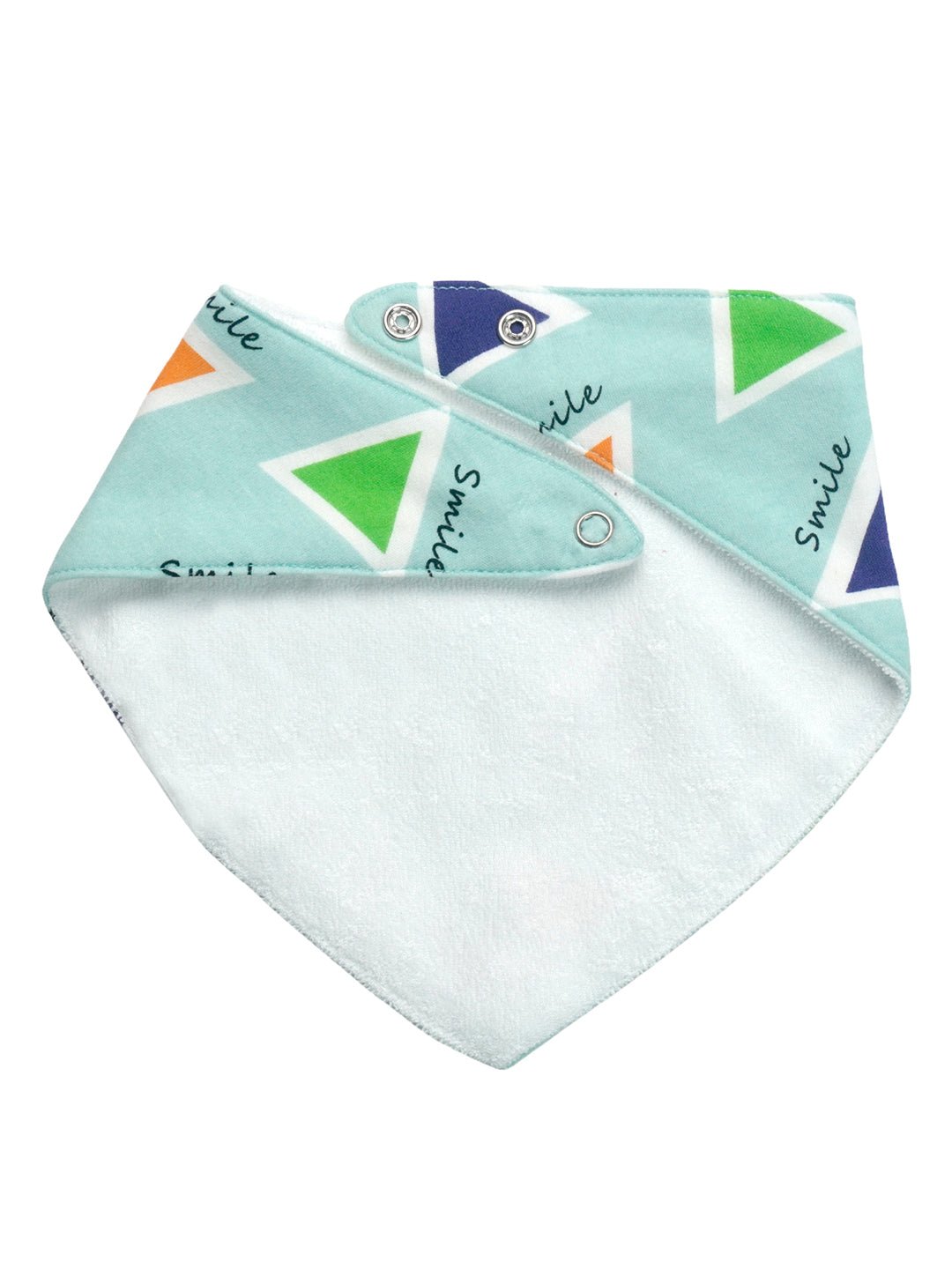 Cactus Print 3 Pc Premium Adjustable Snap Button Bibs For Babies