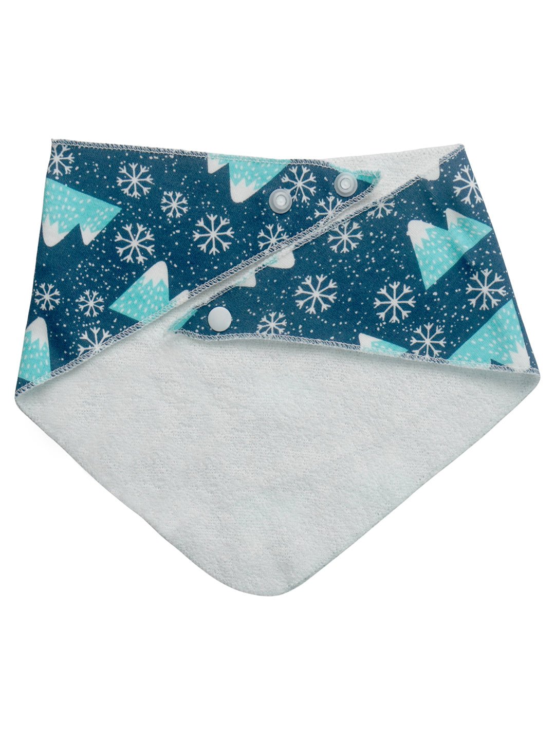 Cactus Print 3 Pc Premium Adjustable Snap Button Bibs For Babies