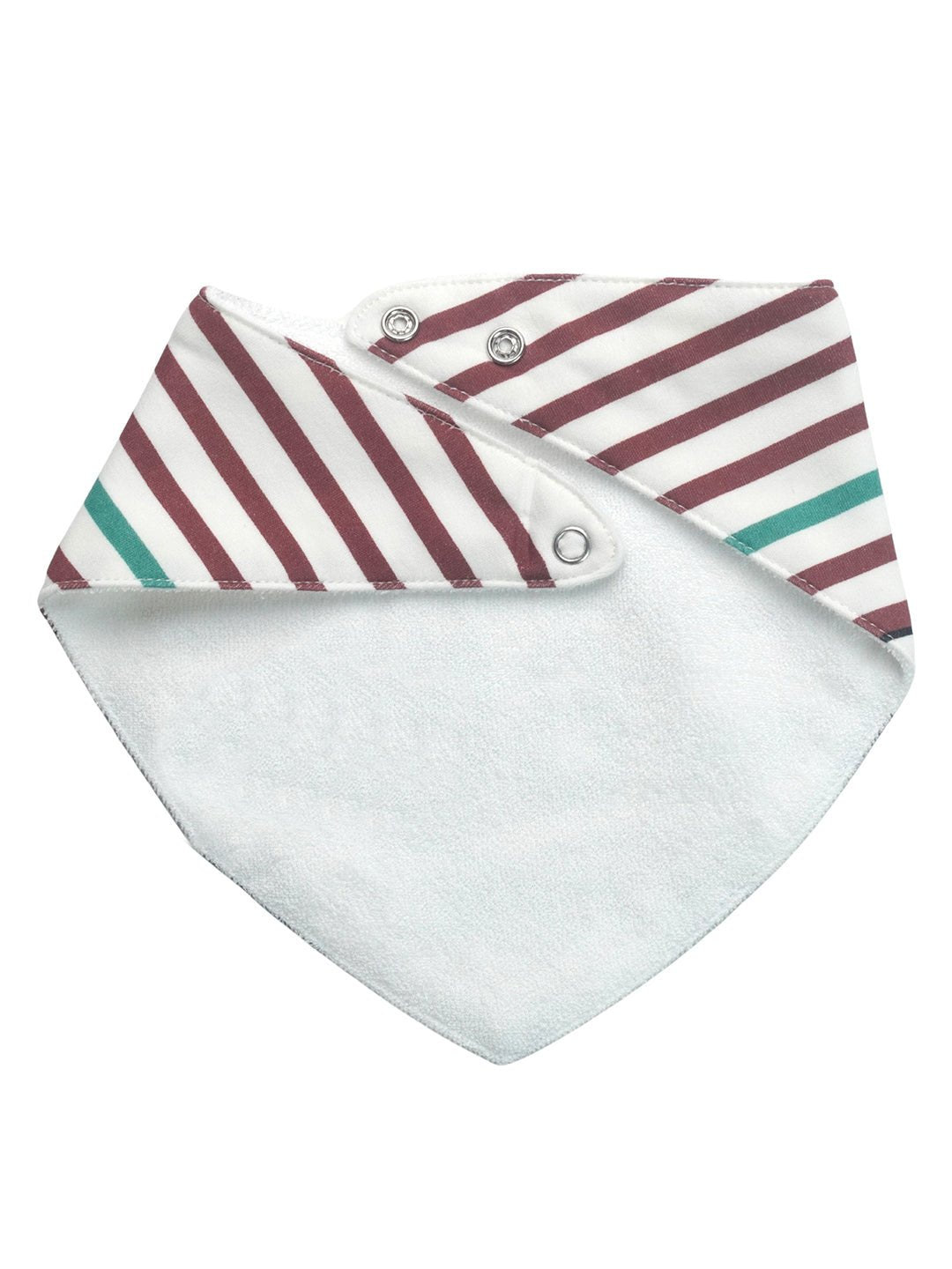 Cactus Print 3 Pc Premium Adjustable Snap Button Bibs For Babies