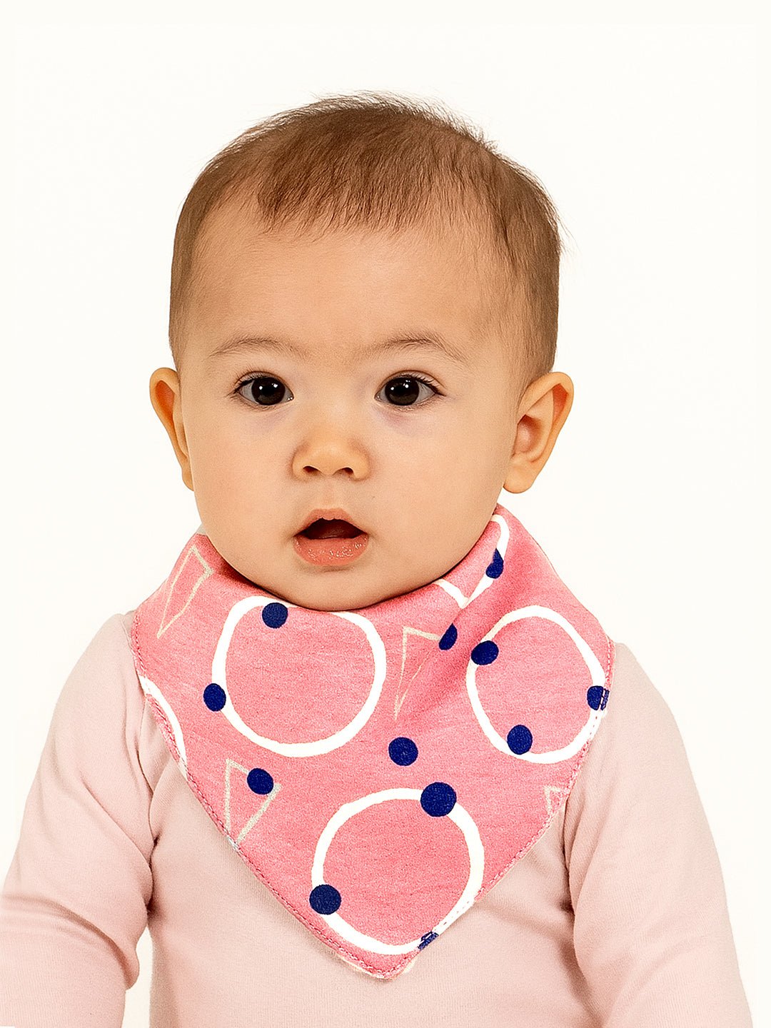 Cactus Print 3 Pc Premium Adjustable Snap Button Bibs For Babies