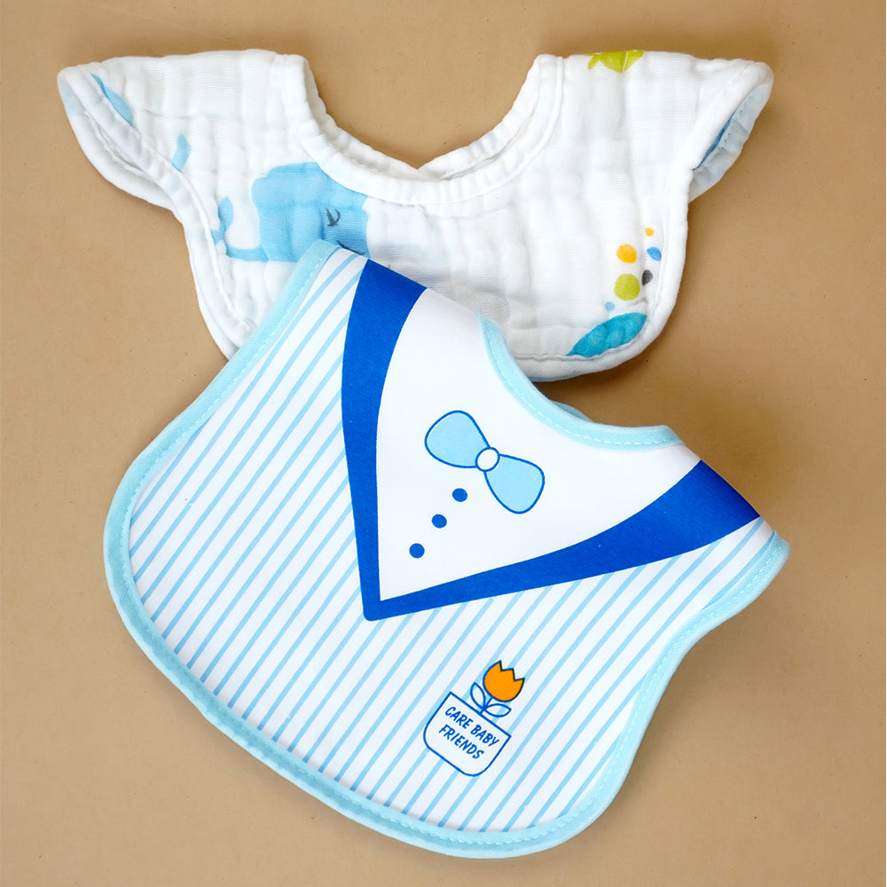 Blue Cute Home 22 PCS Newborn Baby Gift Box With Rompers And Swaddle