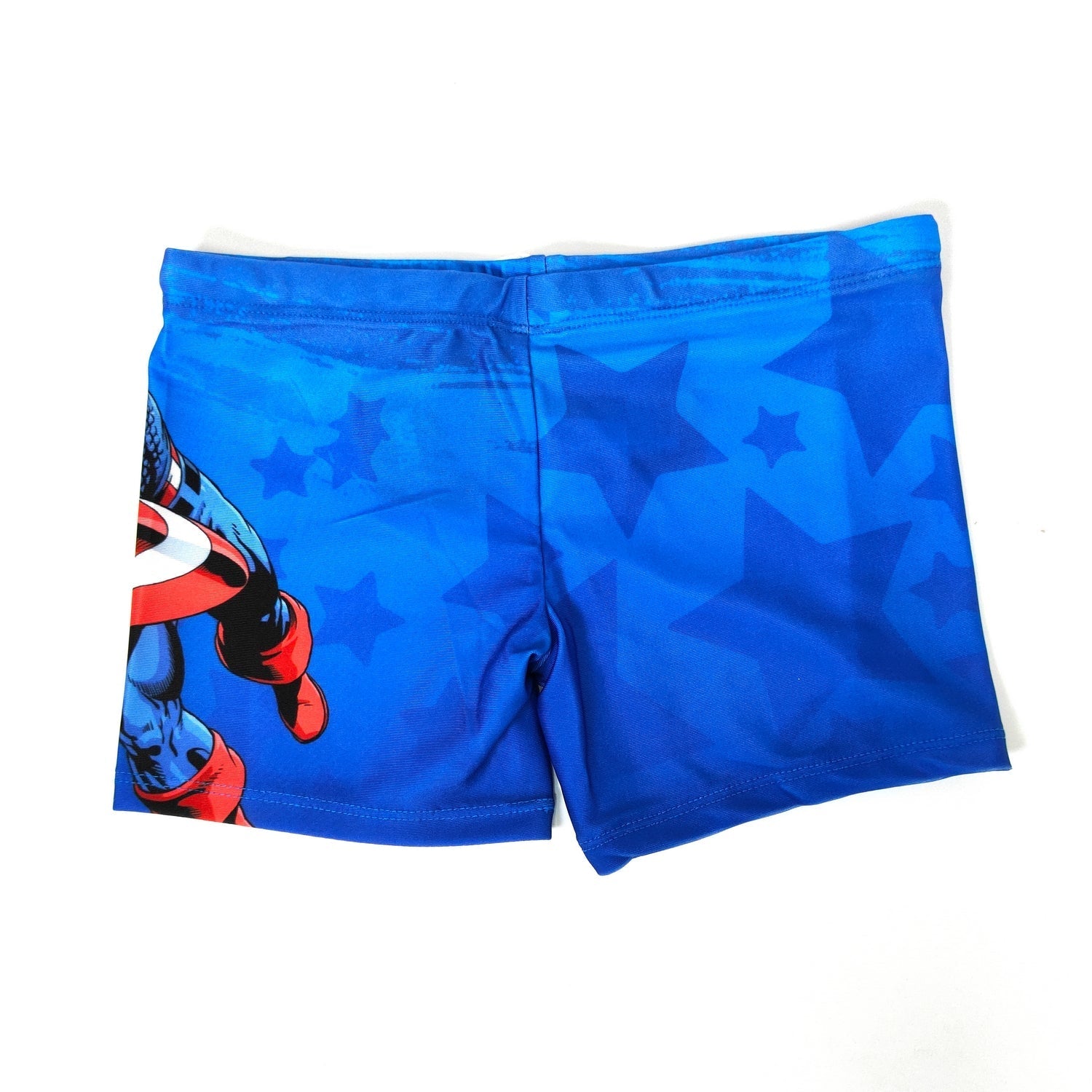 Captain America Boys Fun Comfort Swim Trunks