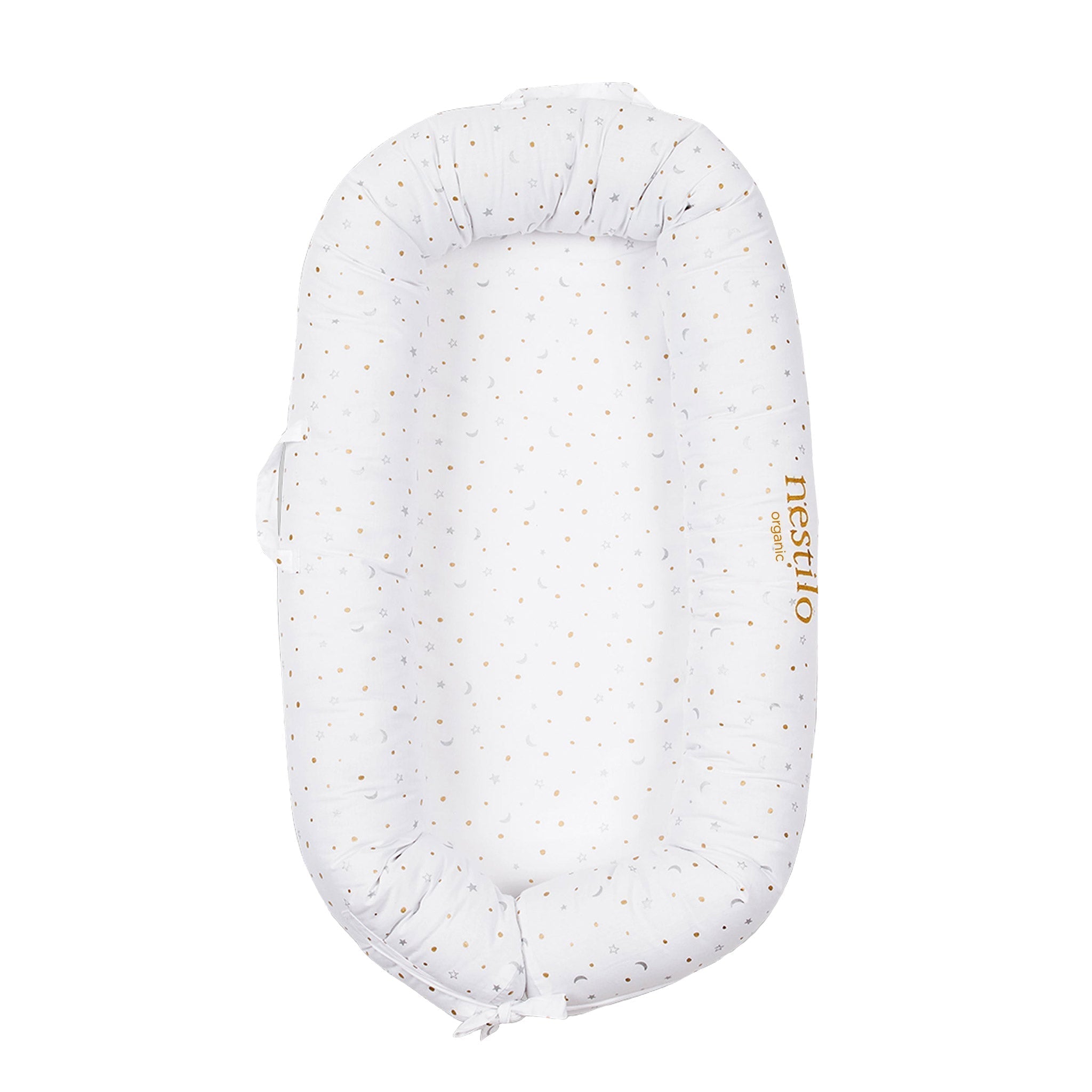 Starry Night Metallic Organic Cotton Baby Nest For Babies