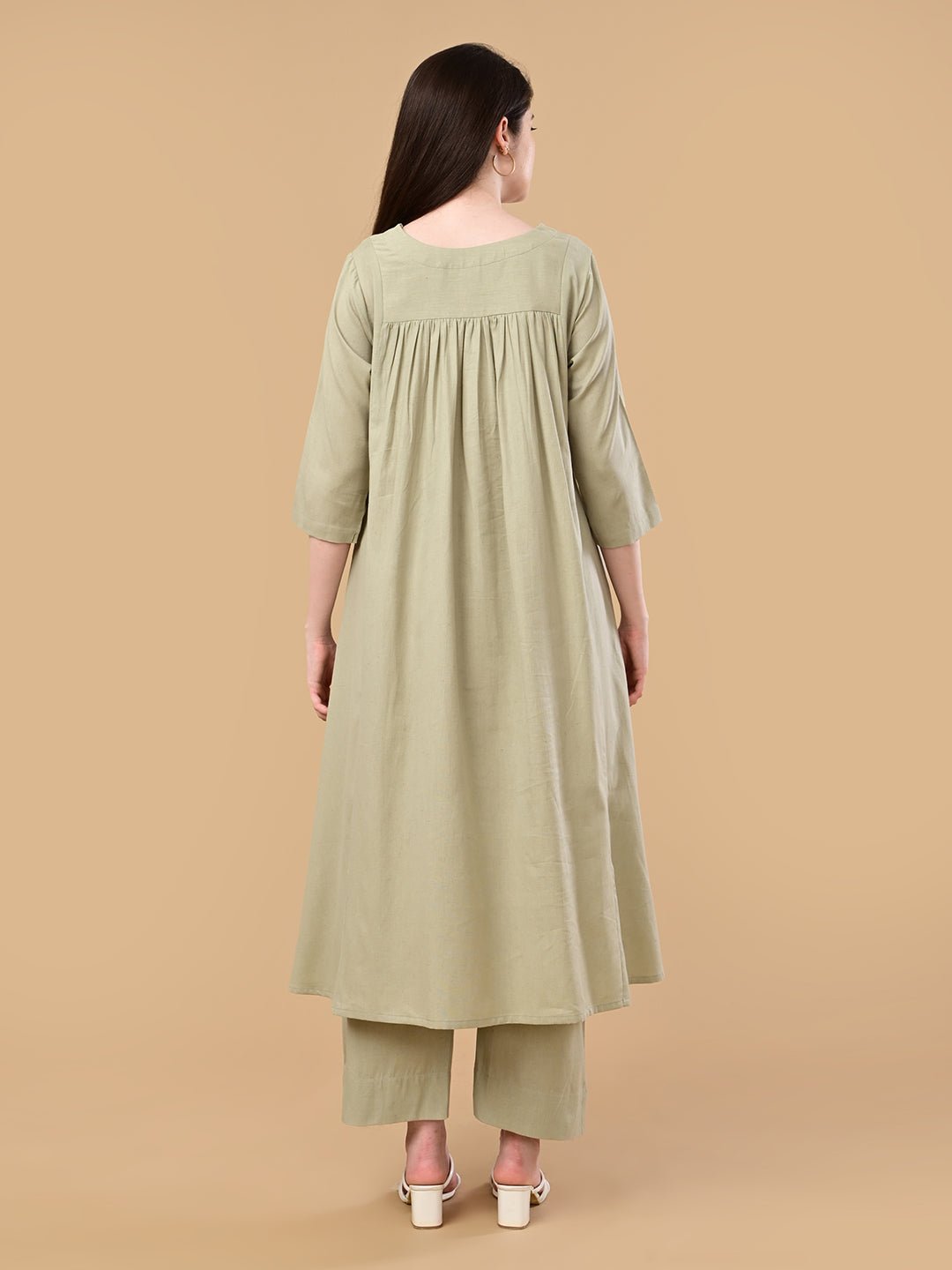 Minimal Muse Maternity and Nursing Co Ord Set Ivory
