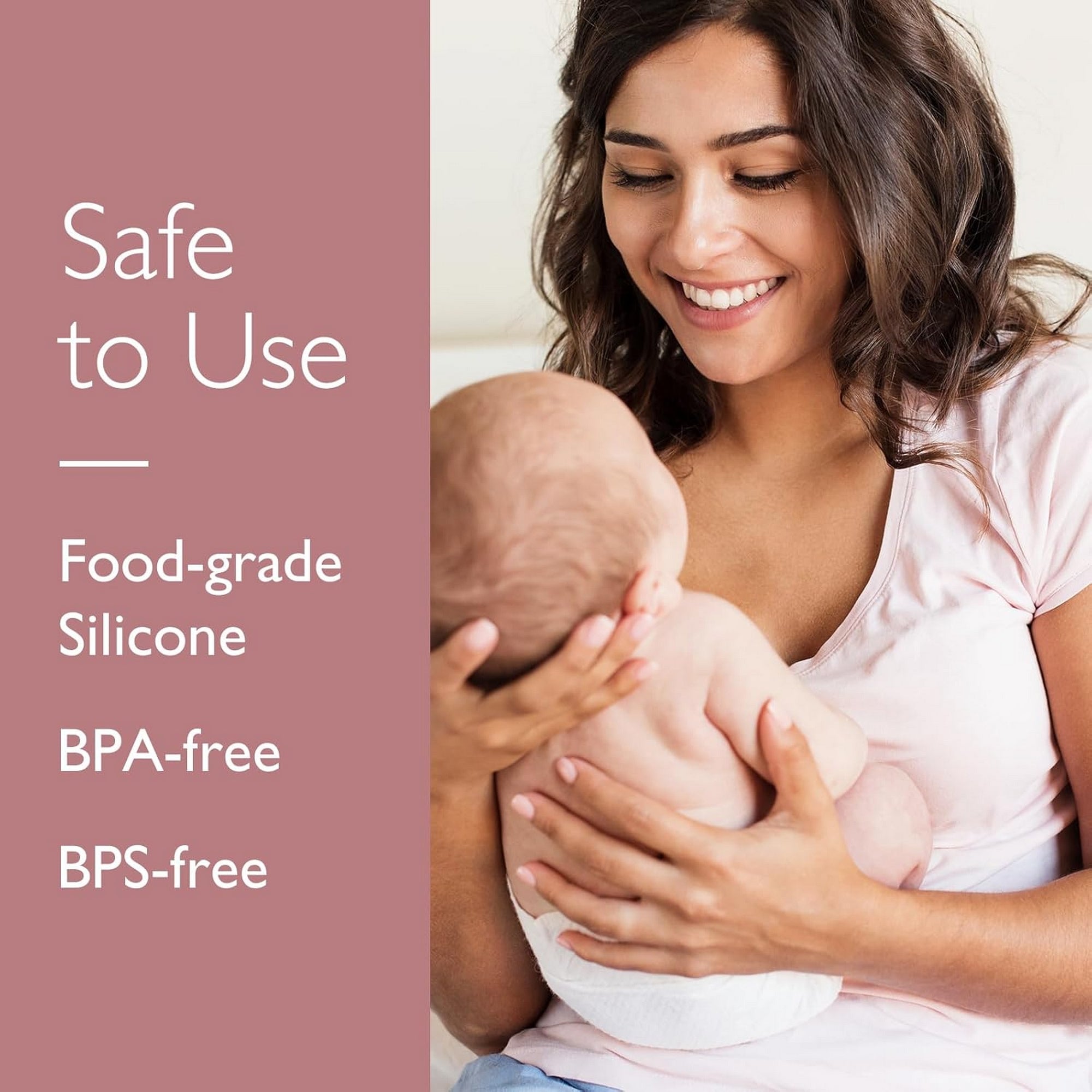 Momcozy Nipple Shields 20mm Breastfeeding Access Transparent 0.22lb