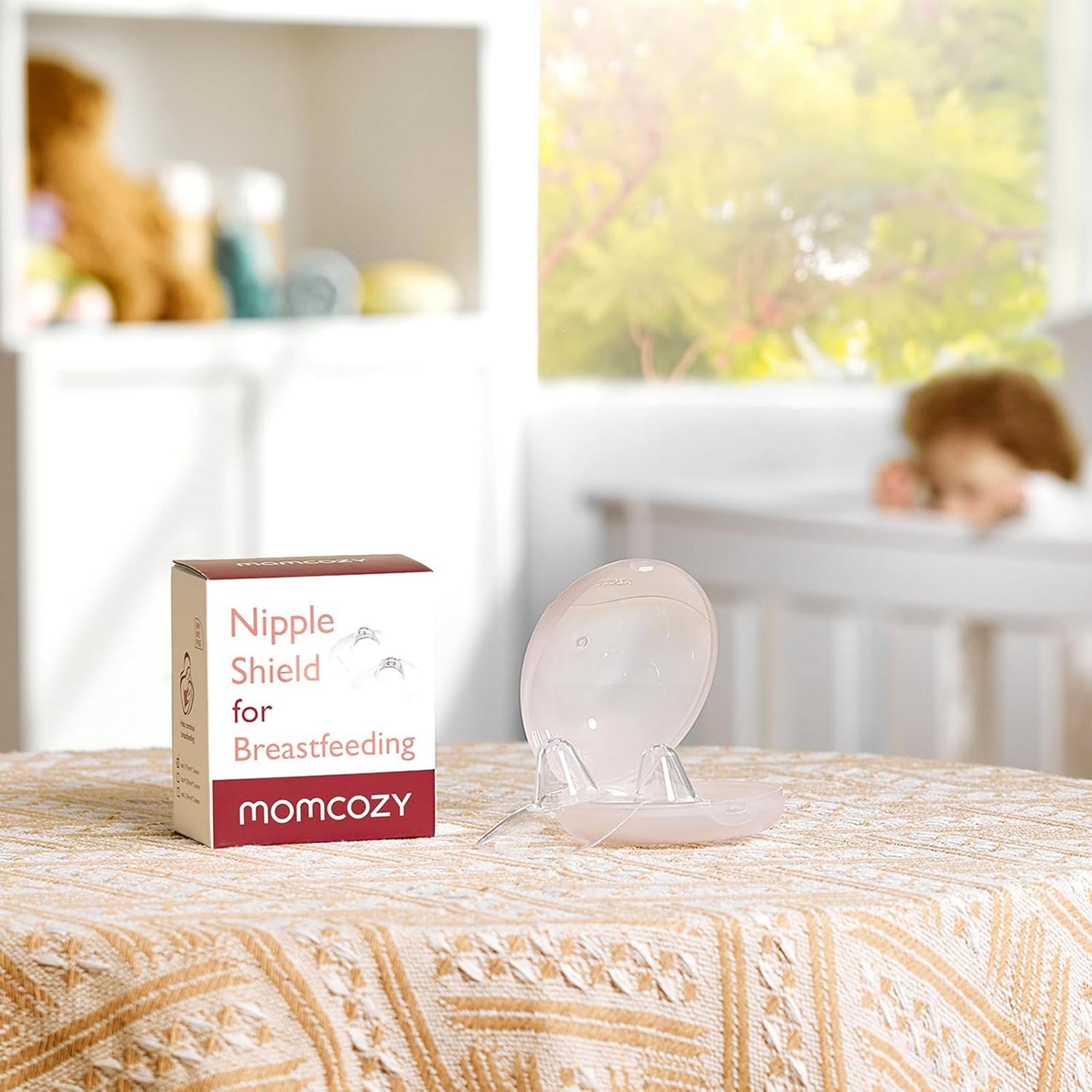 Momcozy Nipple Shields 20mm Breastfeeding Access Transparent 0.22lb
