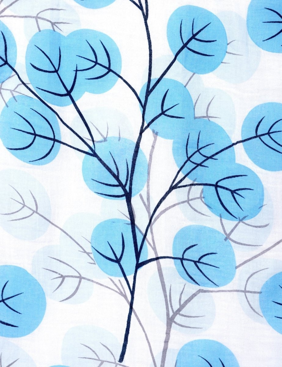 Blue Forest Muslin 6 Layer Dohar Blanket For Kids