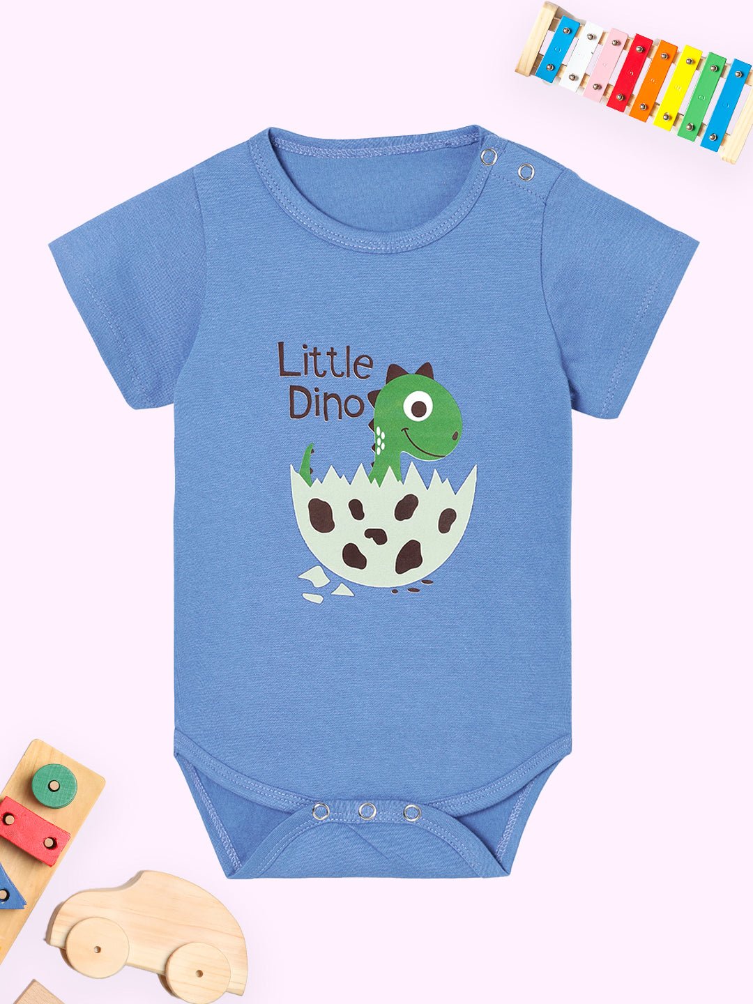 My Little Dino Infant Cotton Onesie