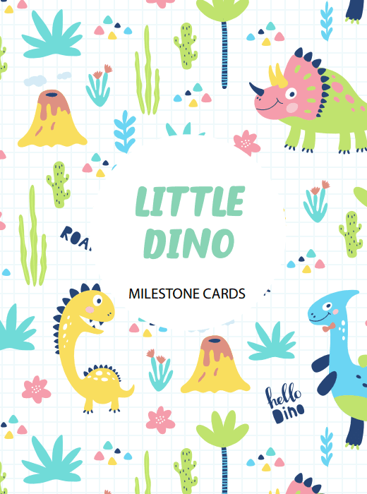 Dazzle 9 PCS Newborn Baby Gift Box With Romper And Milestone Cards