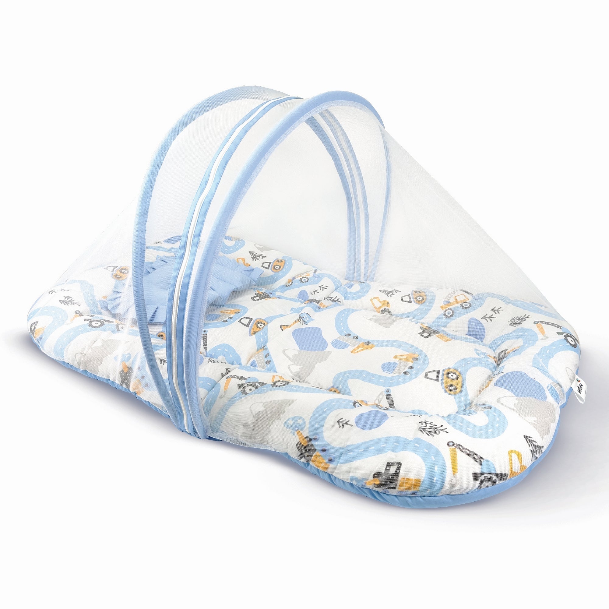 Transport Cotton Mosquito Net Set With Pillow For Babies
