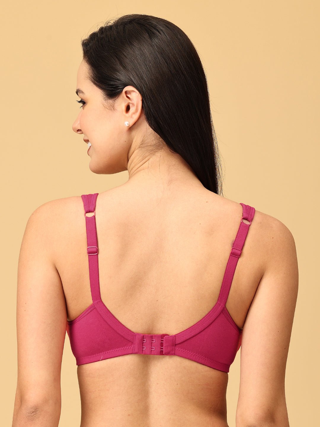 Fuschia Nursing & Feeding Non-Padded Bra Fuschia