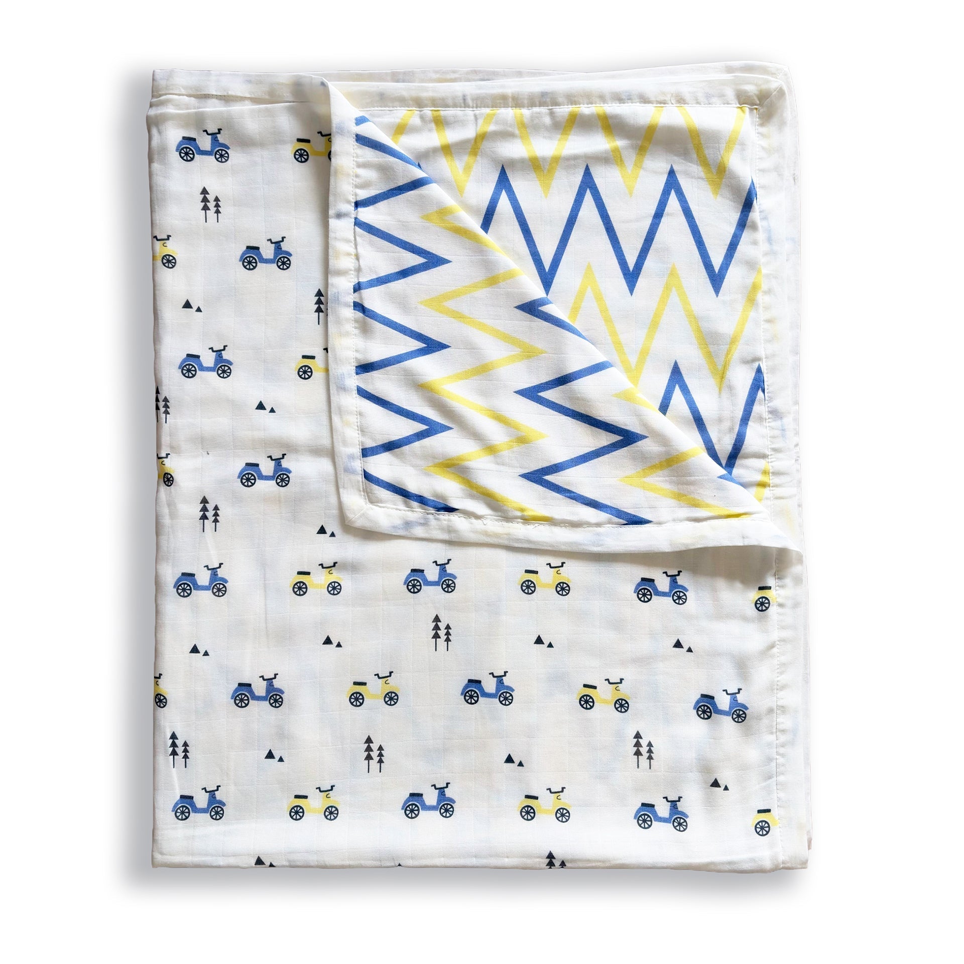 Little Rider Organic Muslin 5 Pcs Bedding Set For Babies
