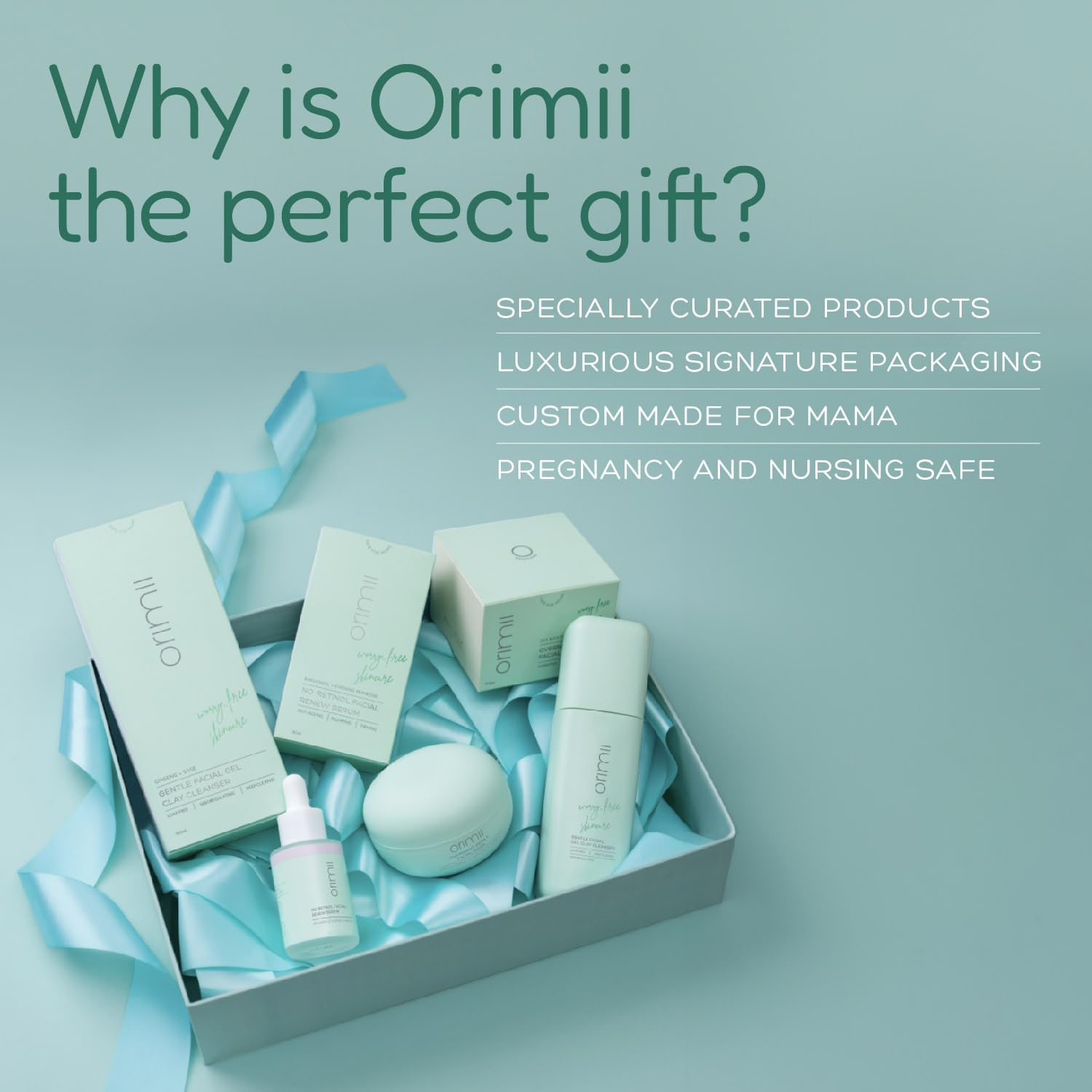 Orimii All A Mama Wants Gift Box Skincare Pregnancy Safe 0.51lb