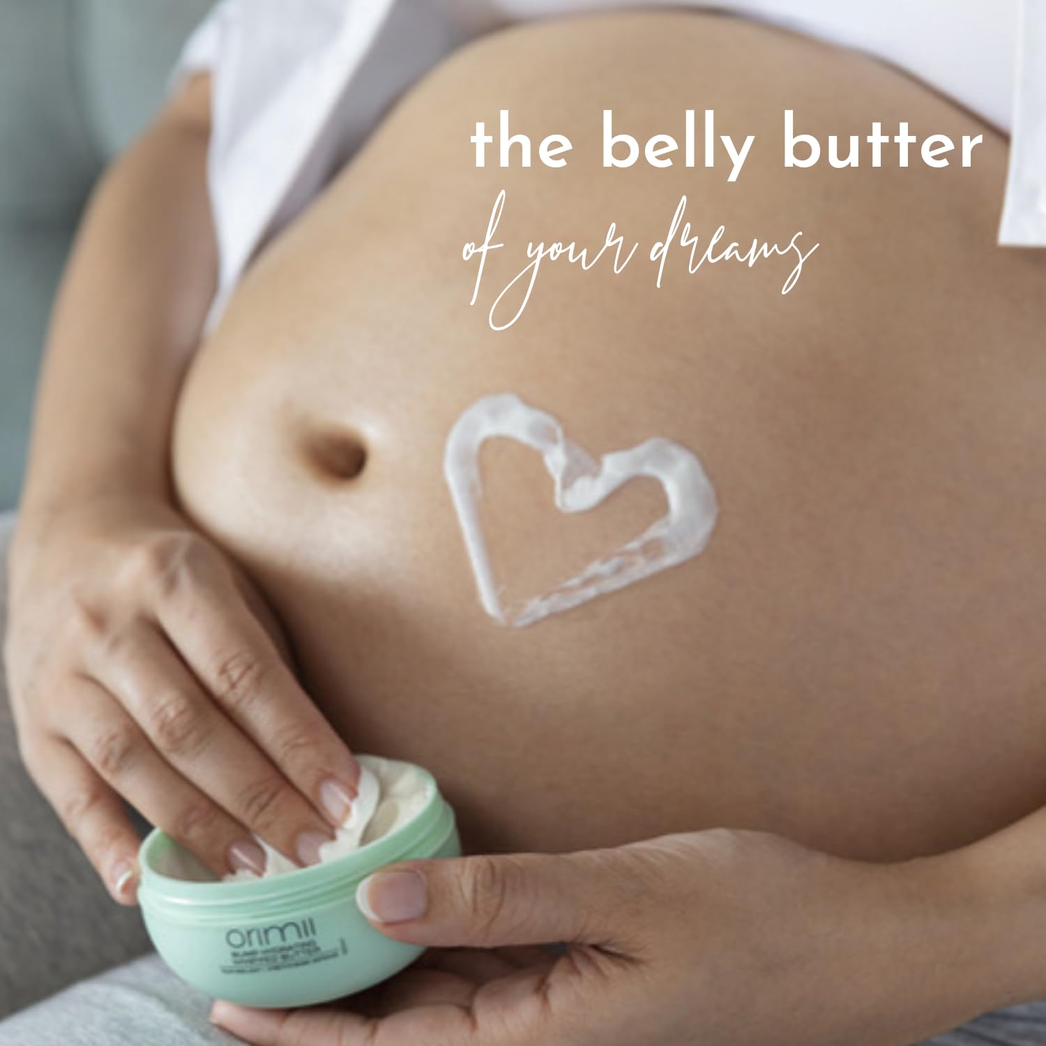 Orimii Bump Hydrating Body Butter Stretch Mark Reduction Pregnancy Safe 100g