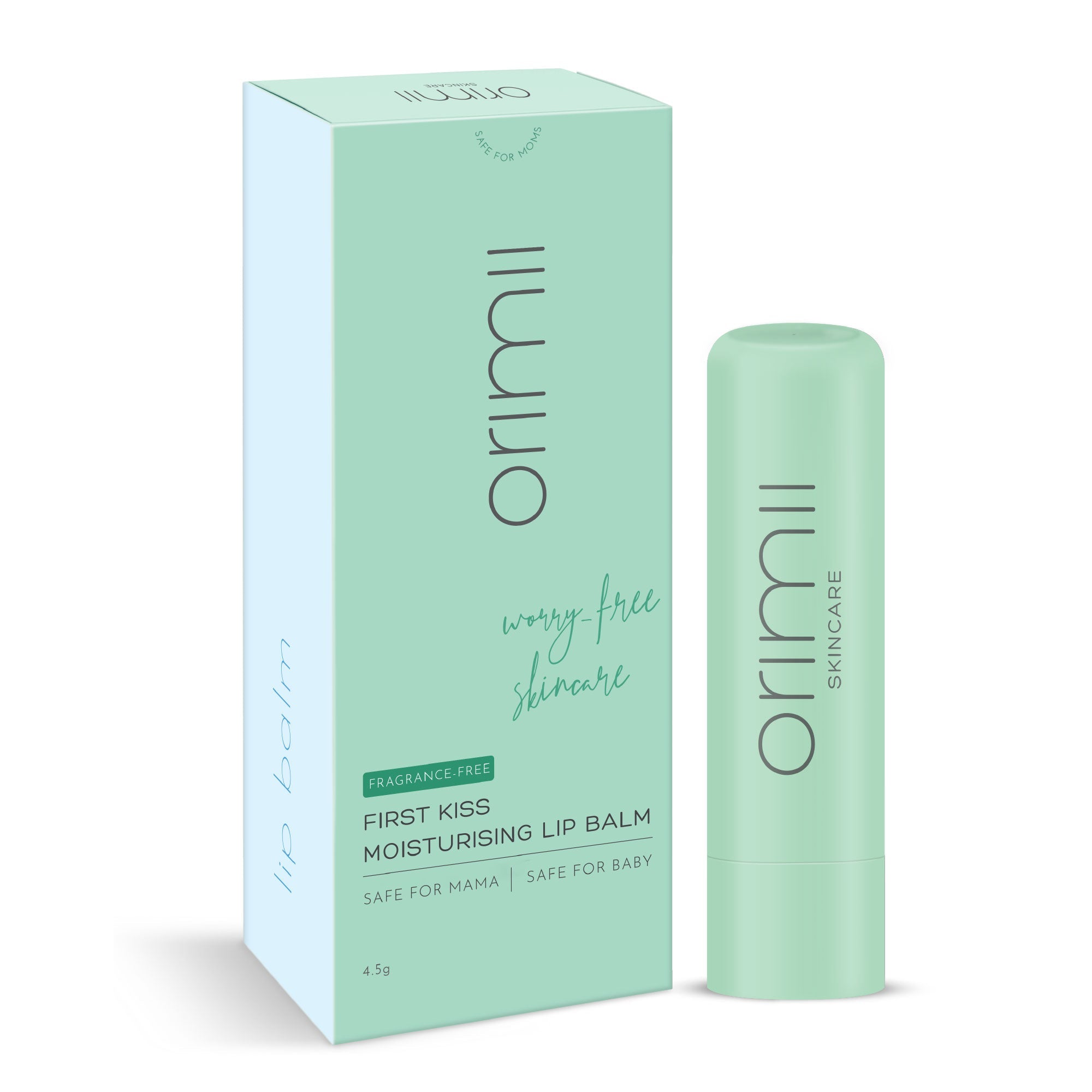 Orimii First Kiss Lip Balm Moisturizing Dry Lips Fragrance Colour Free 0.07lb