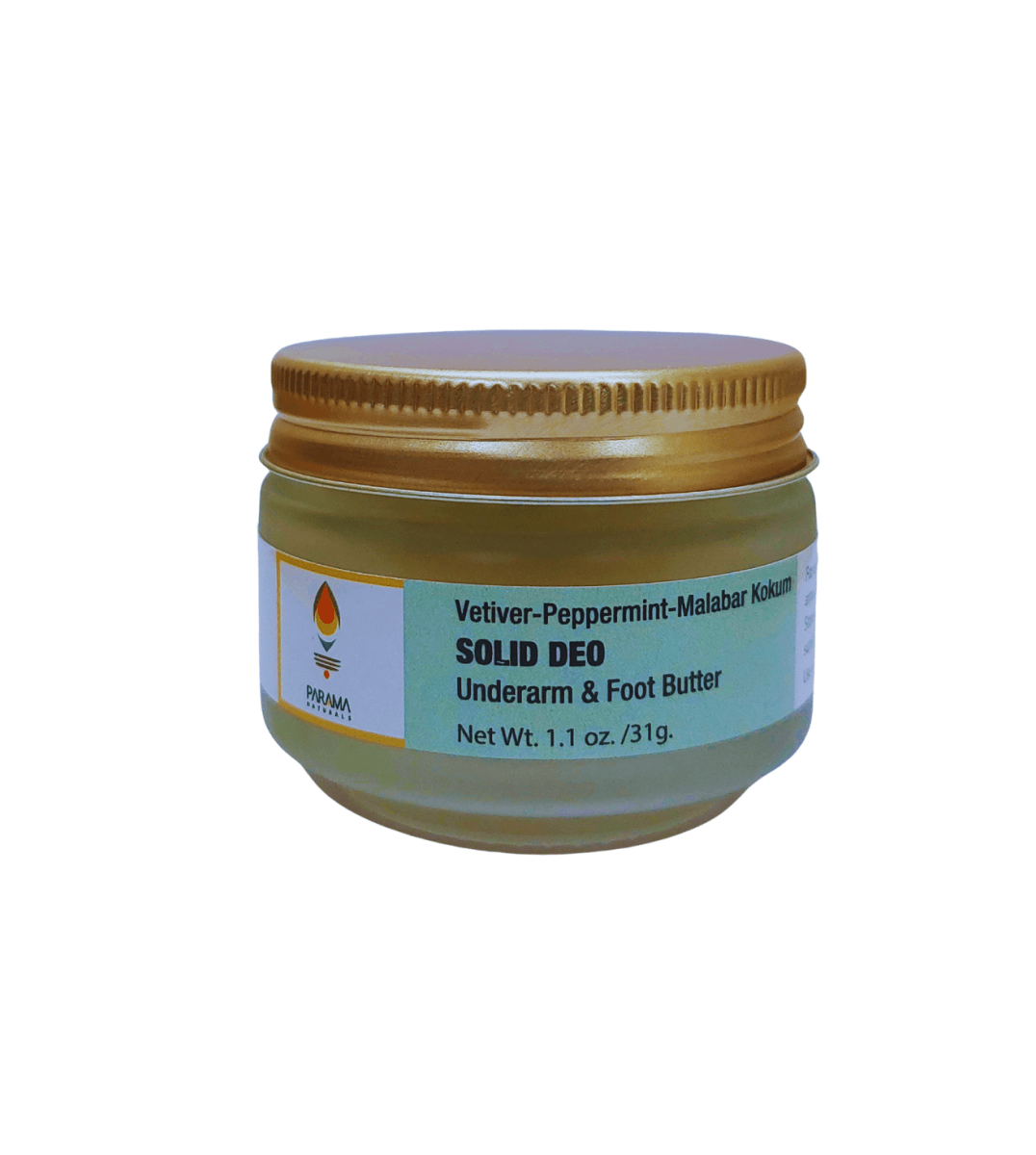 Parama Naturals Solid Deo Butter Underarms & Feet 31g 0.07lb