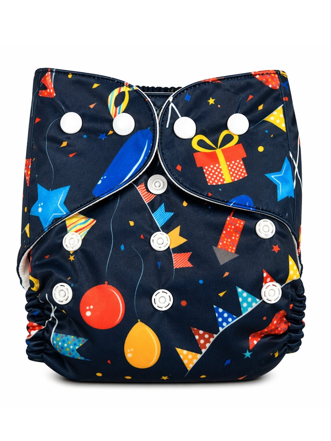 Party Popz Print Waterproof Reusable Cloth Diaper For Babies