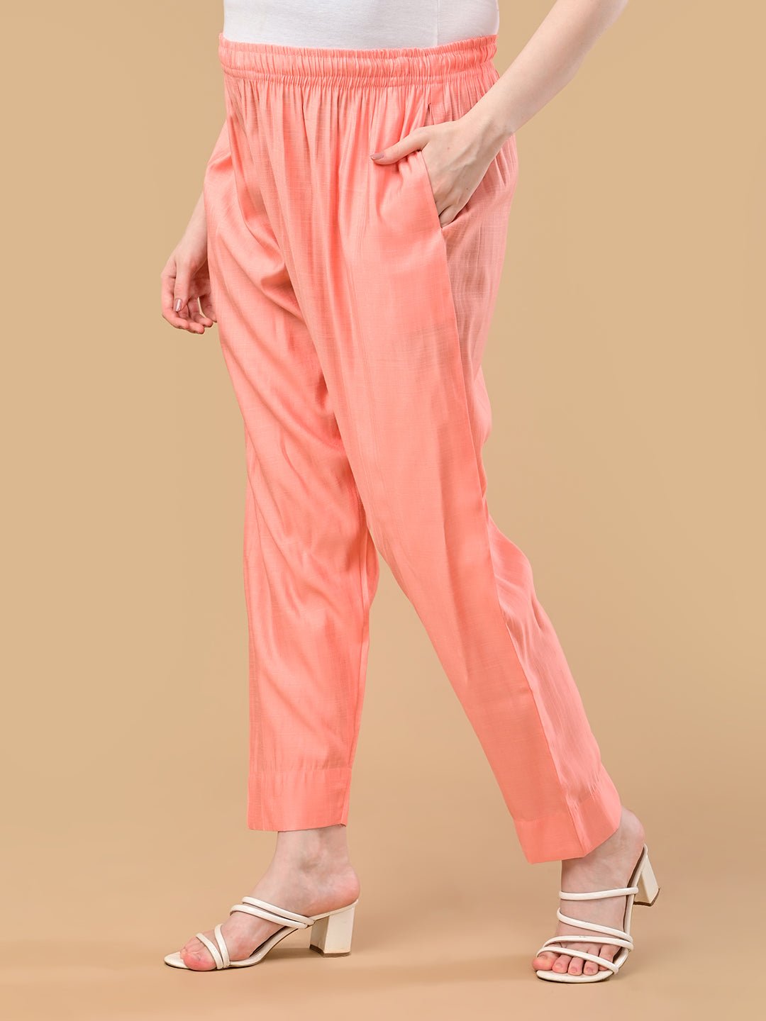 Peach Pop Maternity and Nursing Co Ord Set Peach