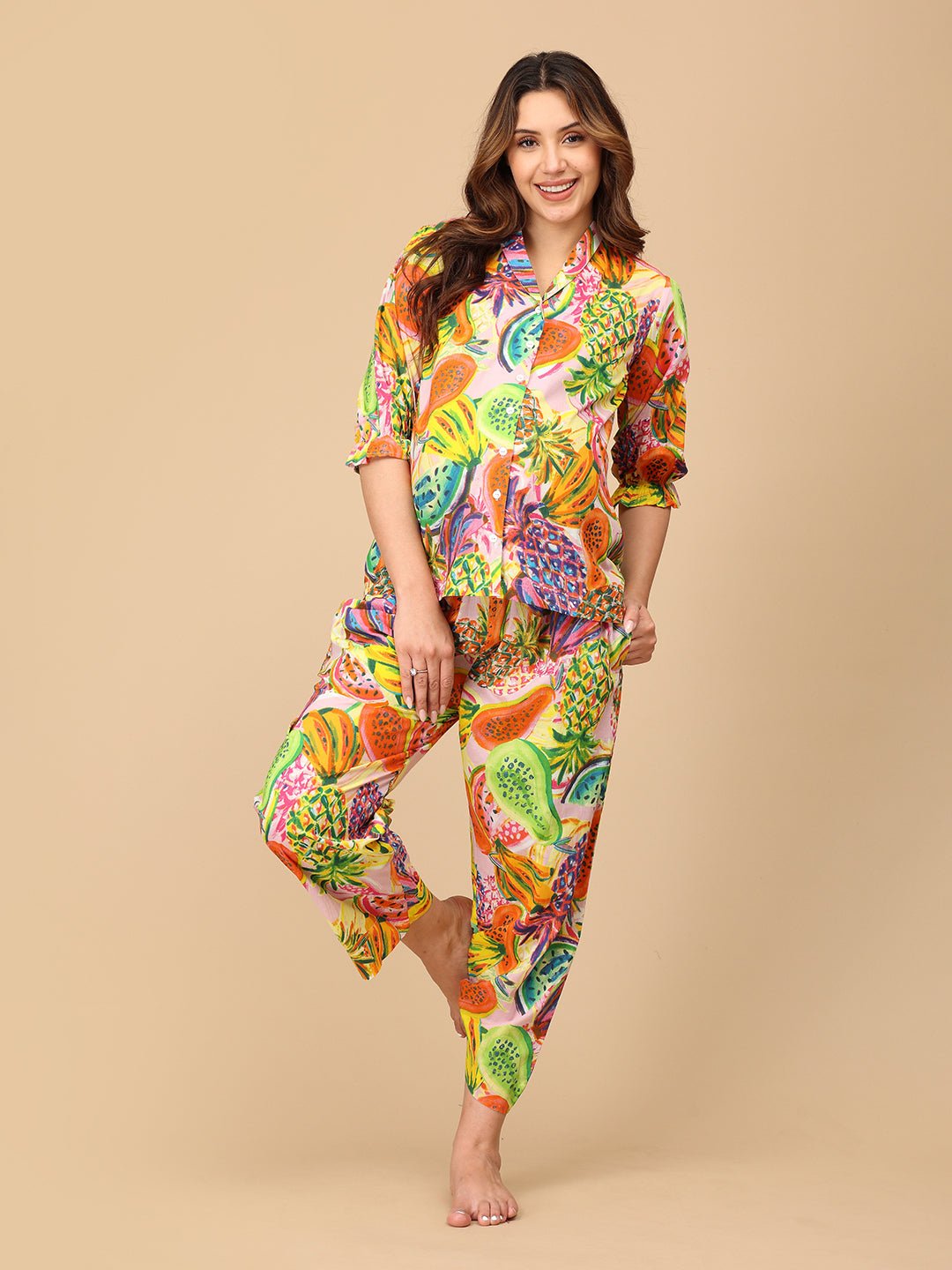Peel Good Look Maternity and Nursing Nightwear Set Multi
