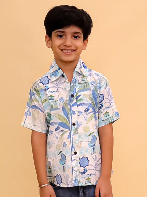 Prowl Patrol Jungle Print Boys Shirt