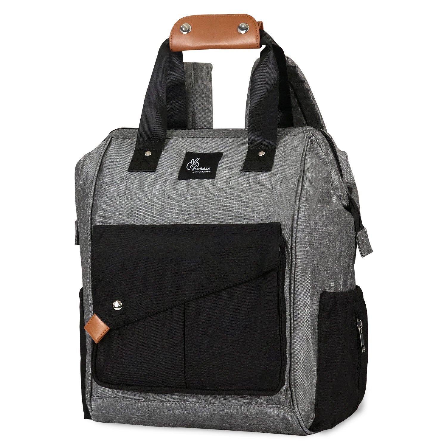 R For Rabbit Caramello Delight Diaper Bag Black 11.81x9.45x17.72in 2.2lb