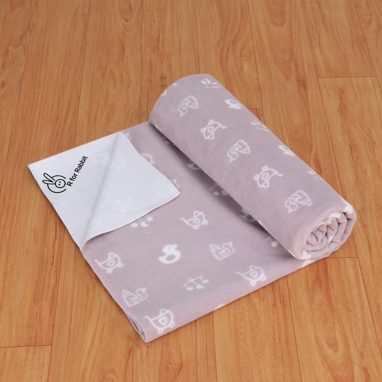 R For Rabbit Dry Nap Ultra Sheets Grey Small 0.4lb