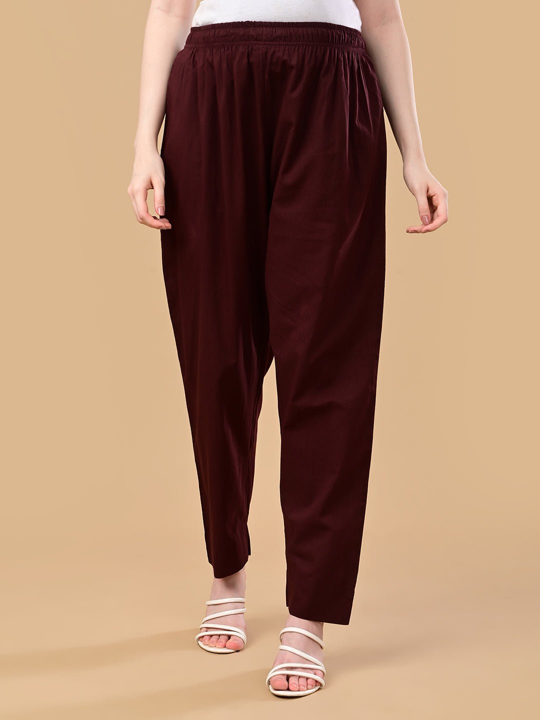 Royal Garnet Maternity and Nursing Kurta Set Maroon