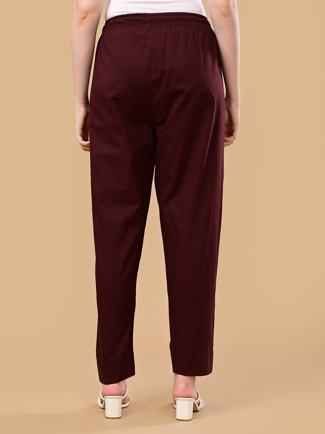 Royal Garnet Maternity and Nursing Kurta Set Maroon